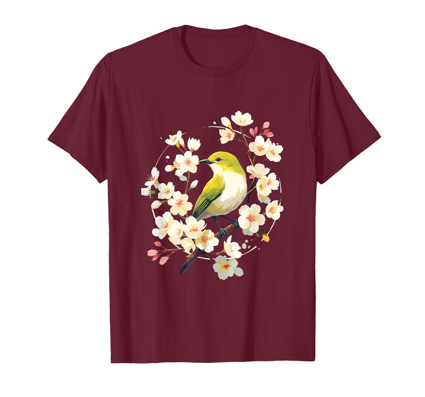 Cherry Blooms & Mejiro Moments: A Spring Affair T-Shirt