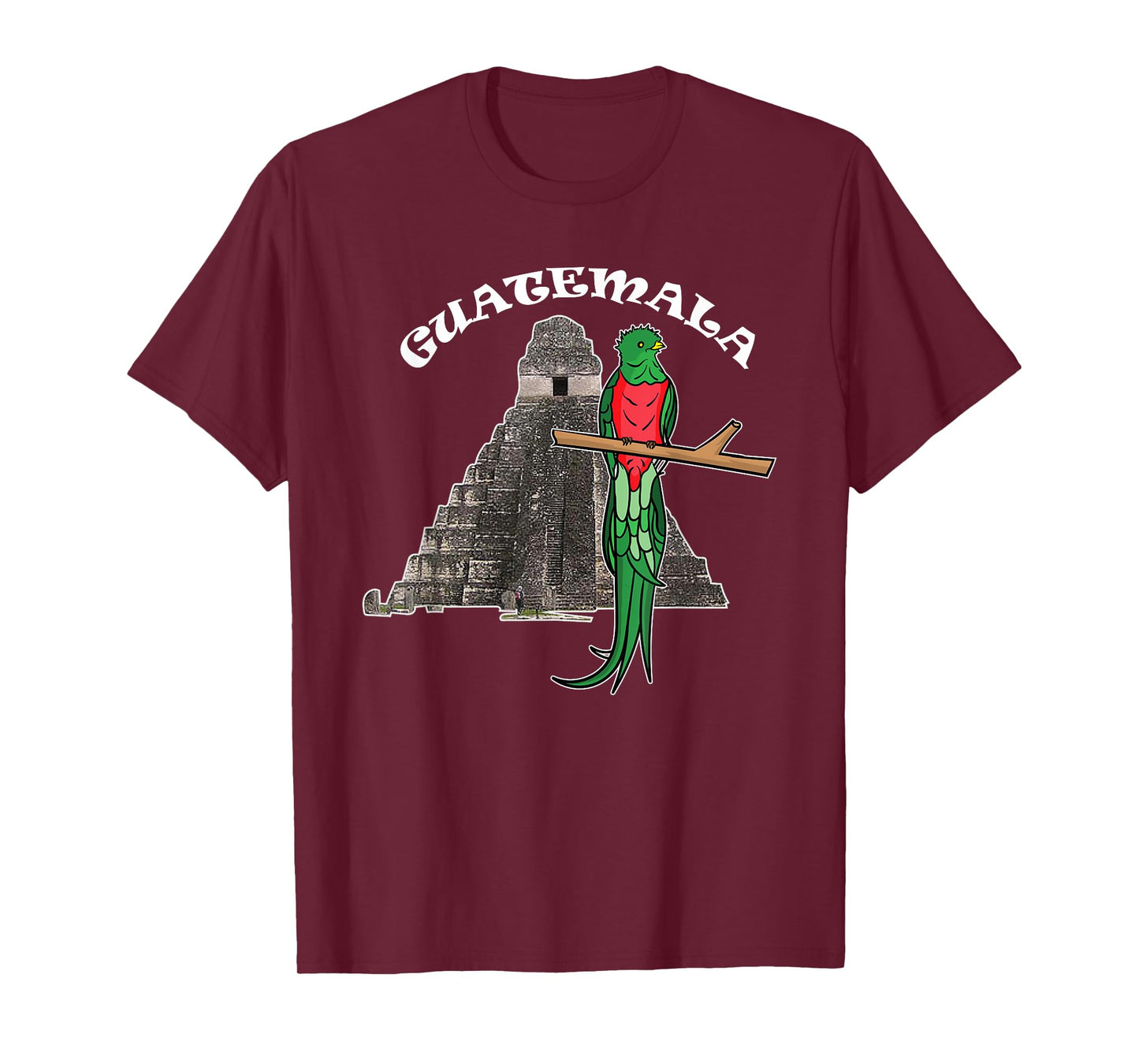 Guatemala Bird Tikal Guatemalan Souvenirs Guatemala Quetzal T-Shirt