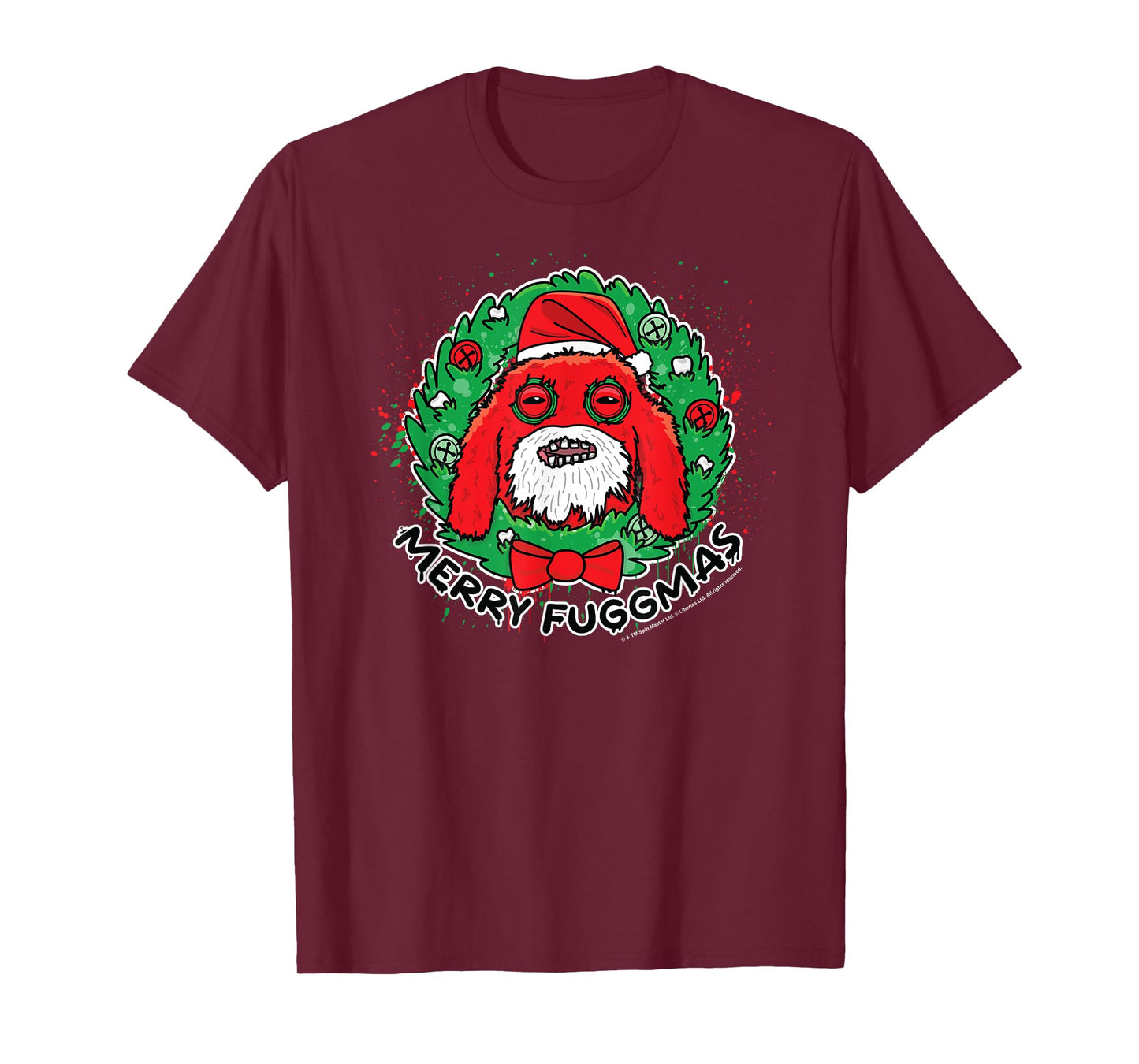 Fuggler Christmas Festive Fugg Merry Fuggmas T-Shirt