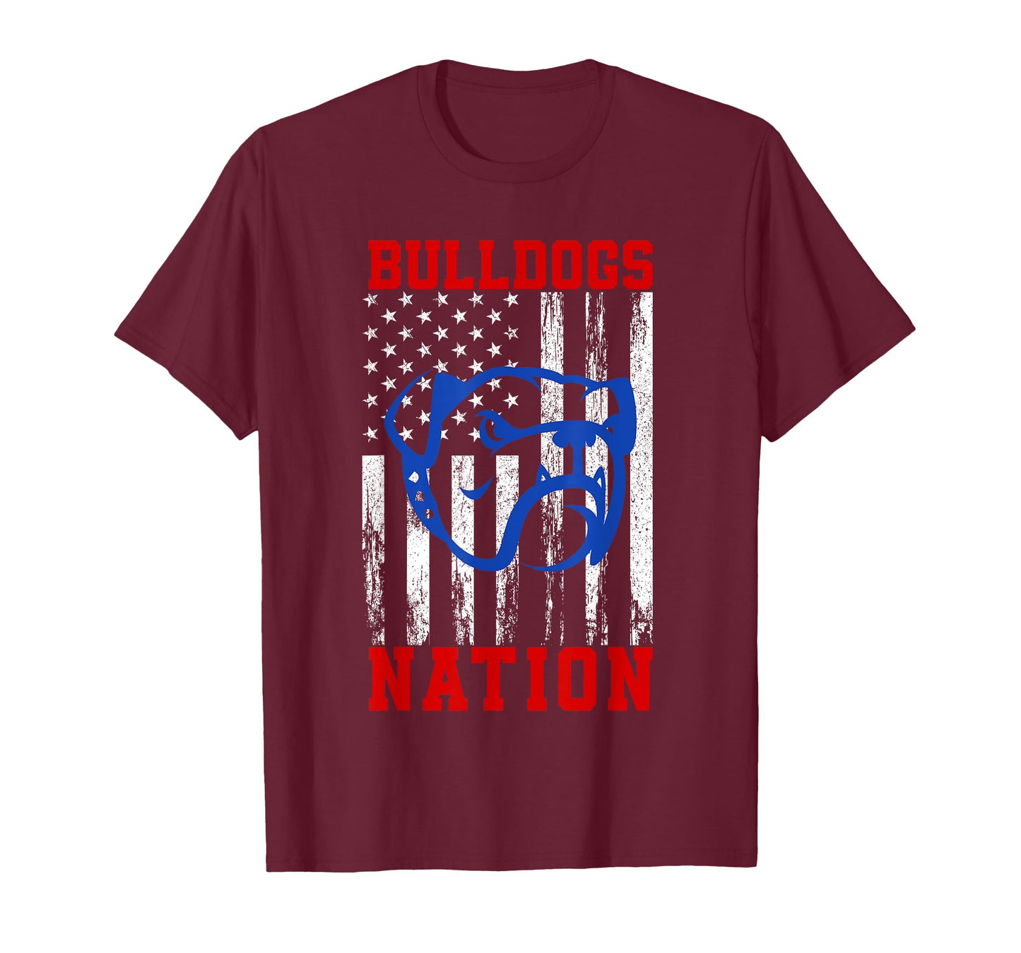 Folsom Bulldogs Logo Nation HS T-Shirt