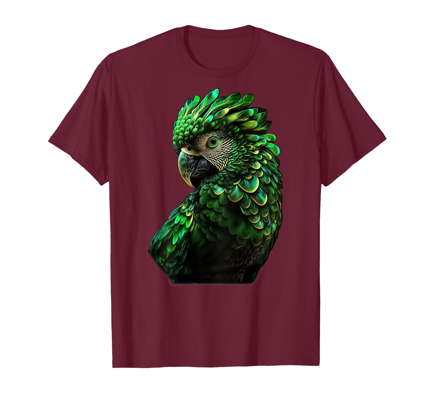 emerald green macaw T-Shirt