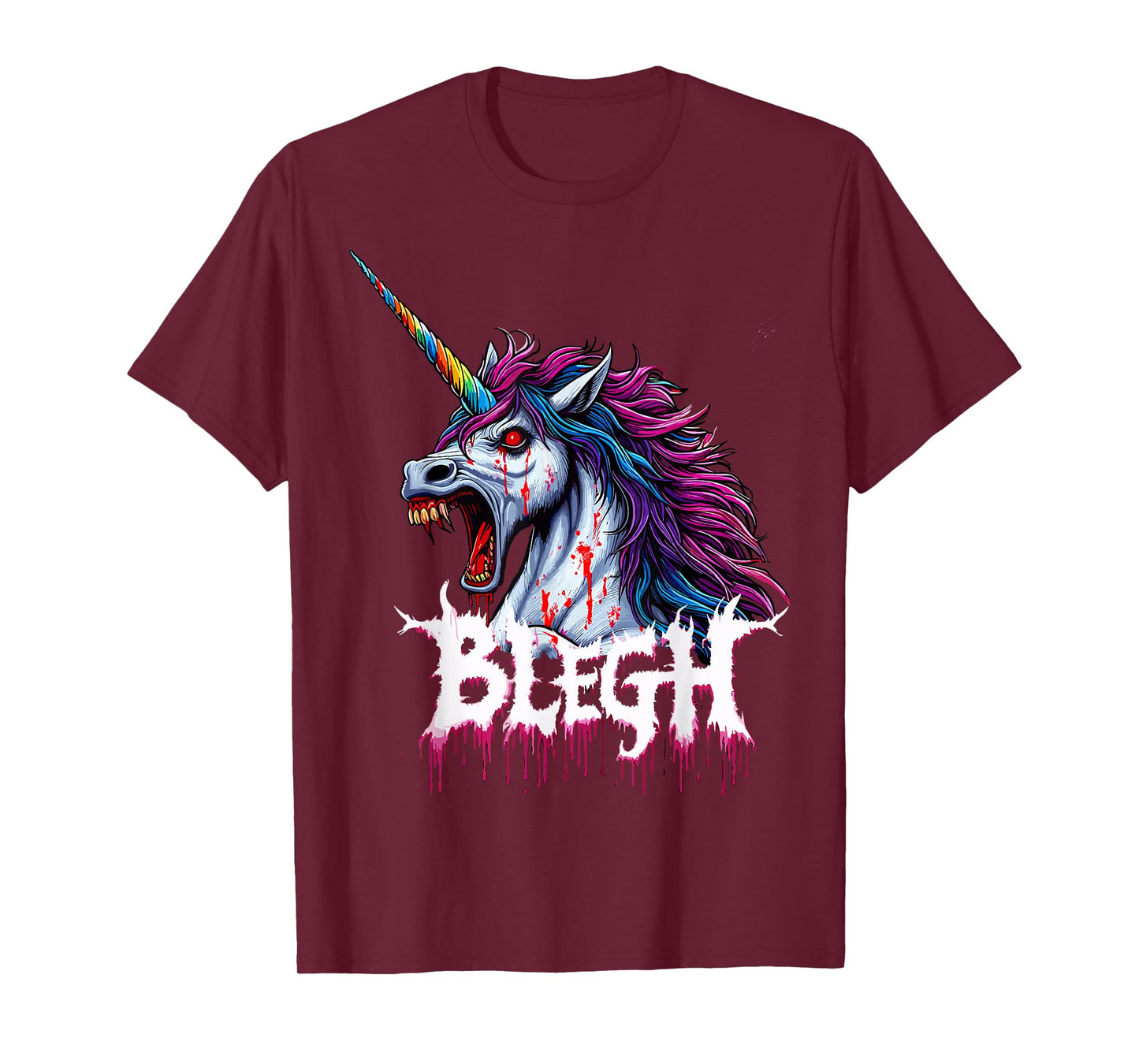 Metal Unicorn Blegh T-Shirt