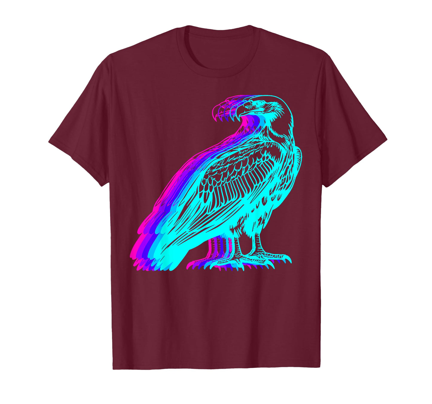 Retro Vulture Bird Vaporwave T-Shirt