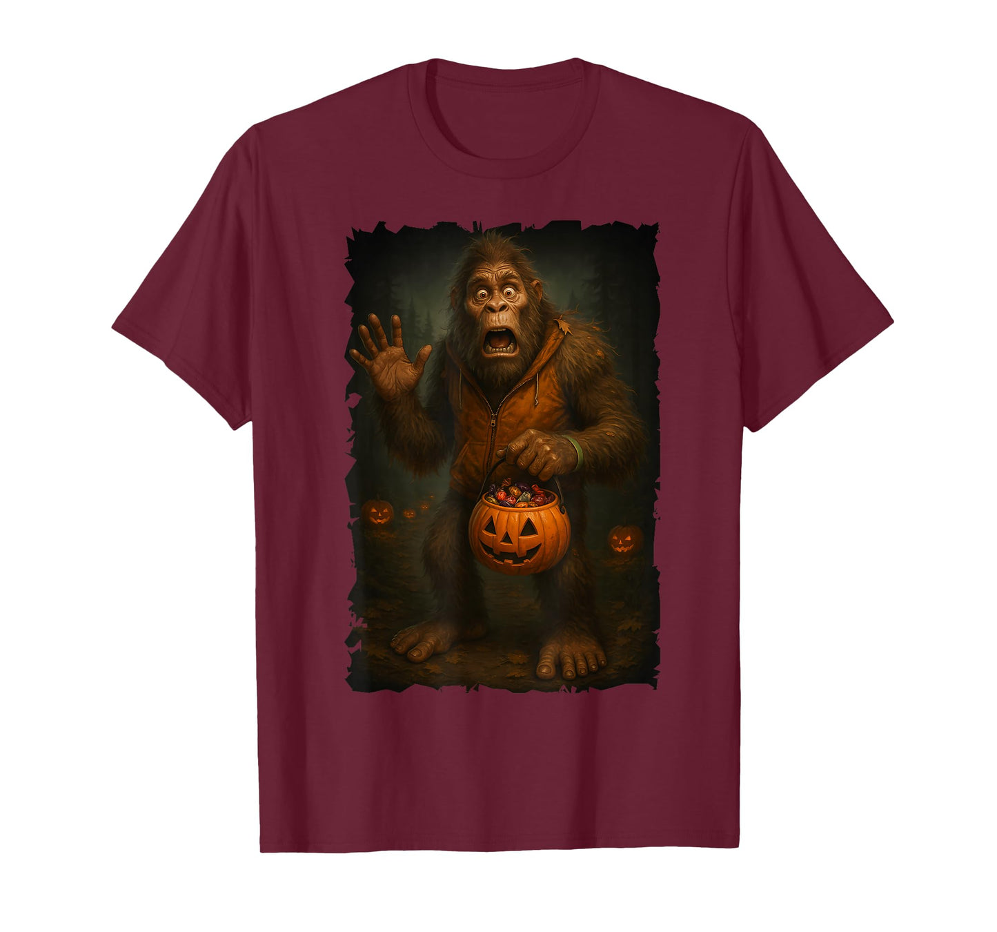 Funny Bigfoot Halloween T-Shirt