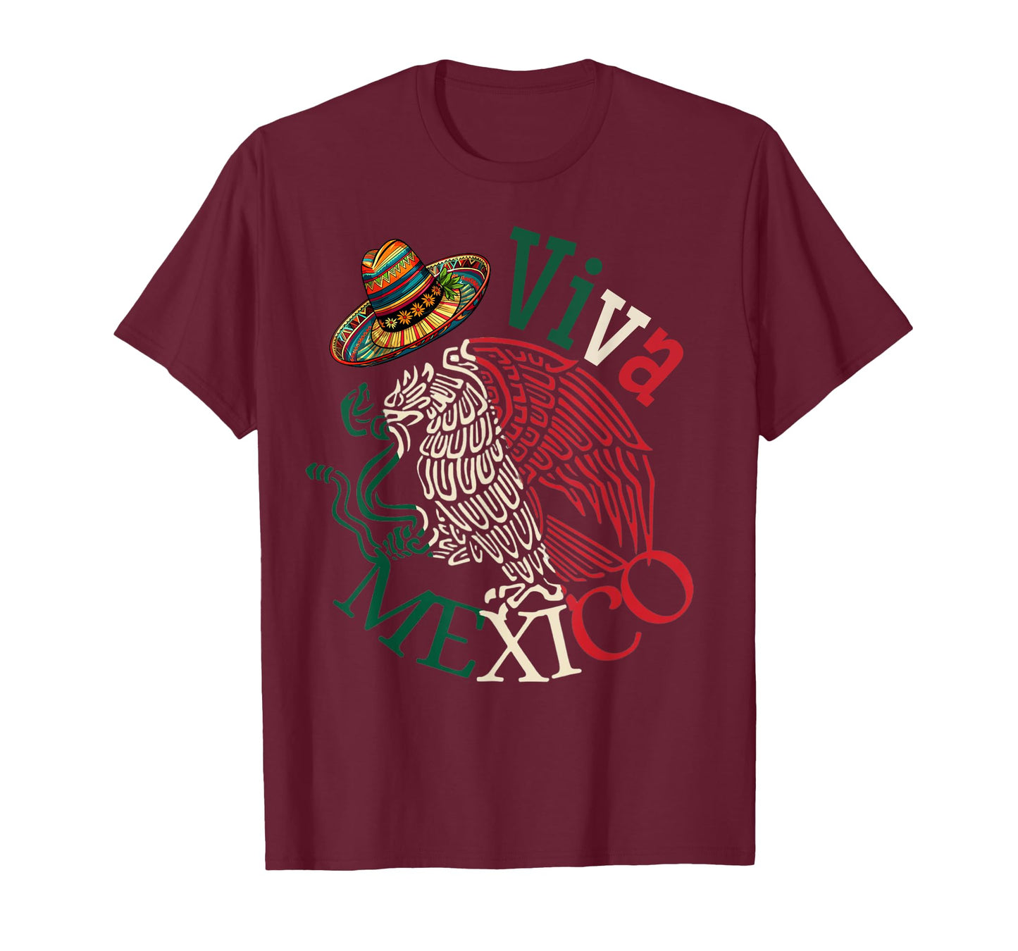 Mexican Independence Day Mexico Eagle Mexico Viva Mexico Women Kids Men T-Shirt