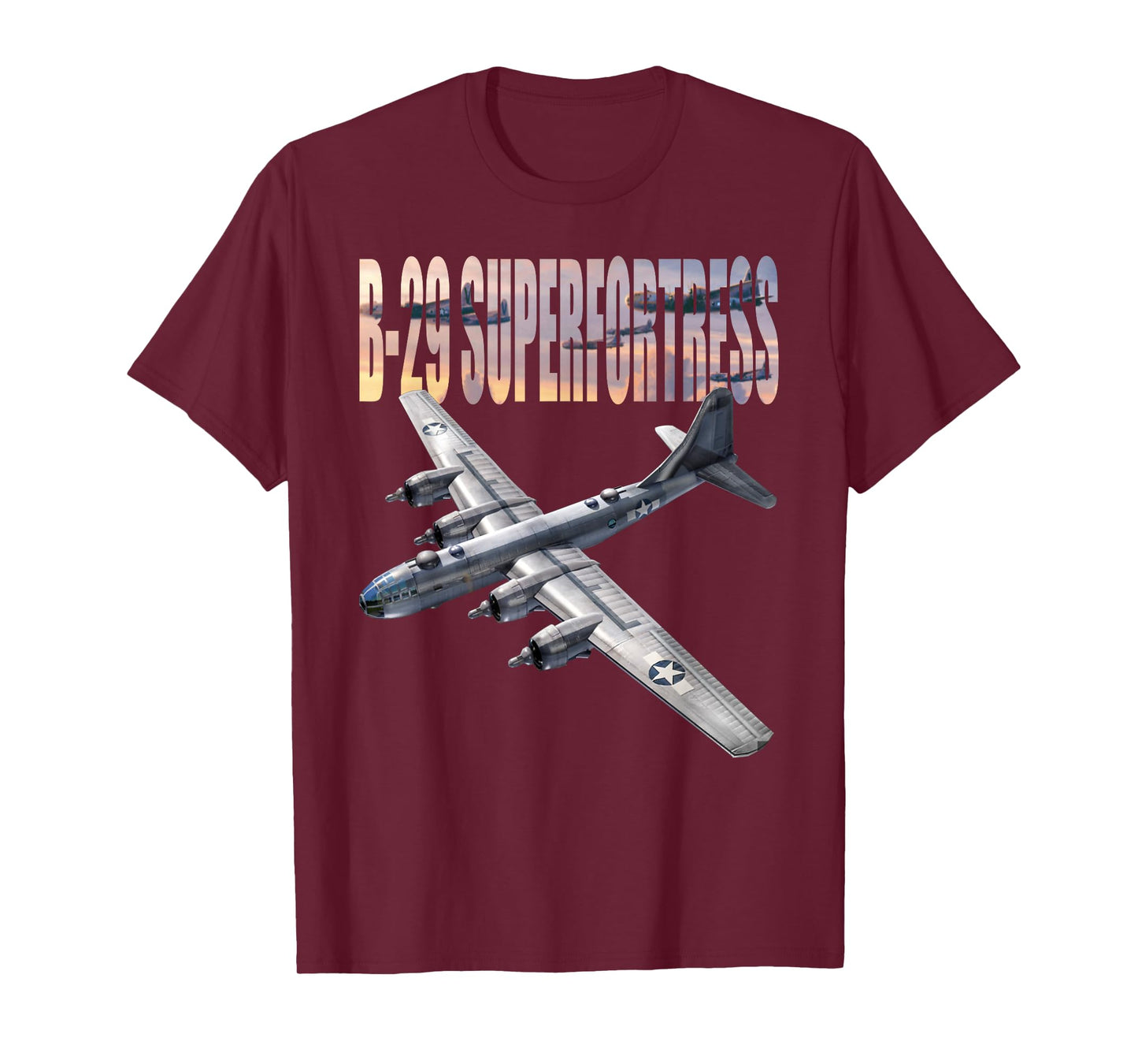 WW2 plane Warbirds B-29 Superfortress T-Shirt