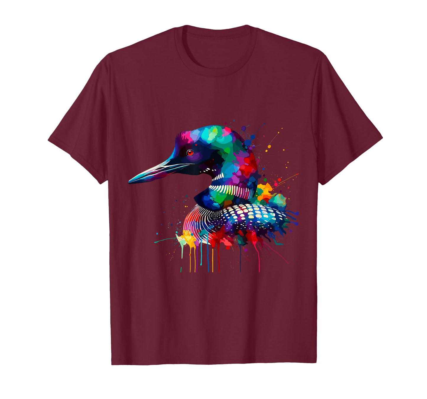 Splash Art Common Loon T-Shirt