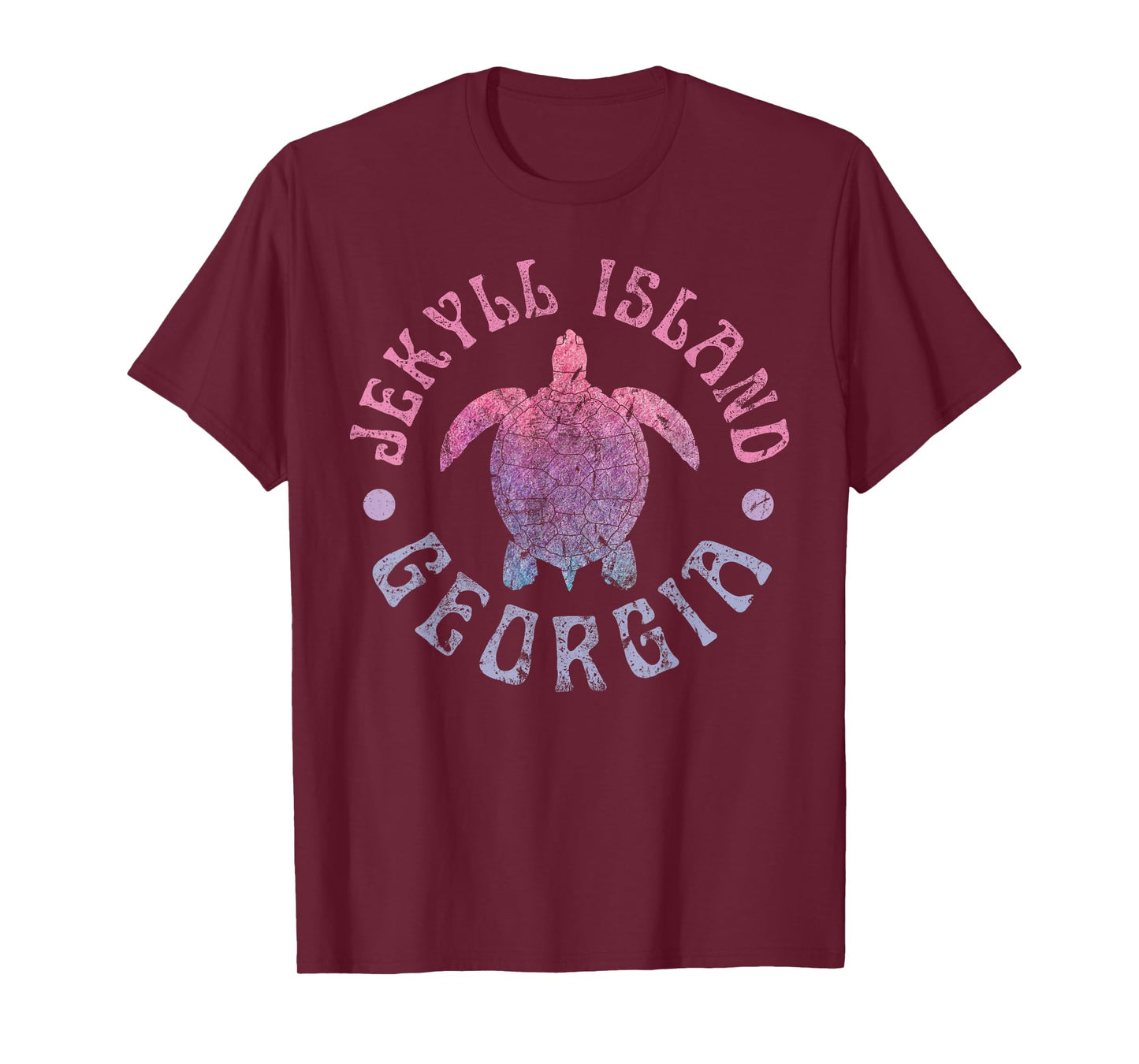 Jekyll Island Georgia Sea Turtle Beach Summer Ocean Cute Men Women Girls Kids T-Shirt