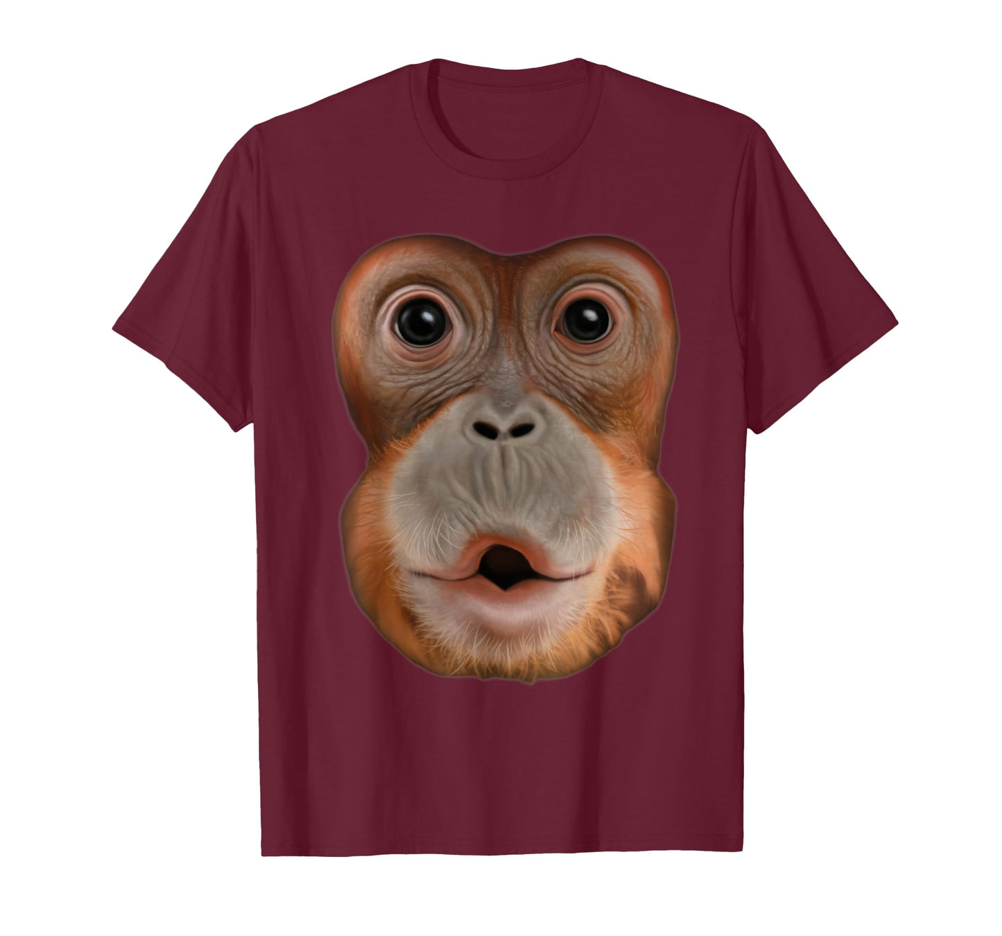 Monkey Stomach Funny Meme Ape Gorilla T-Shirt
