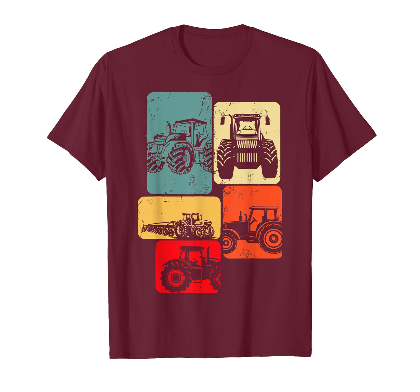 Tractors Farm Kids Boys T-Shirt