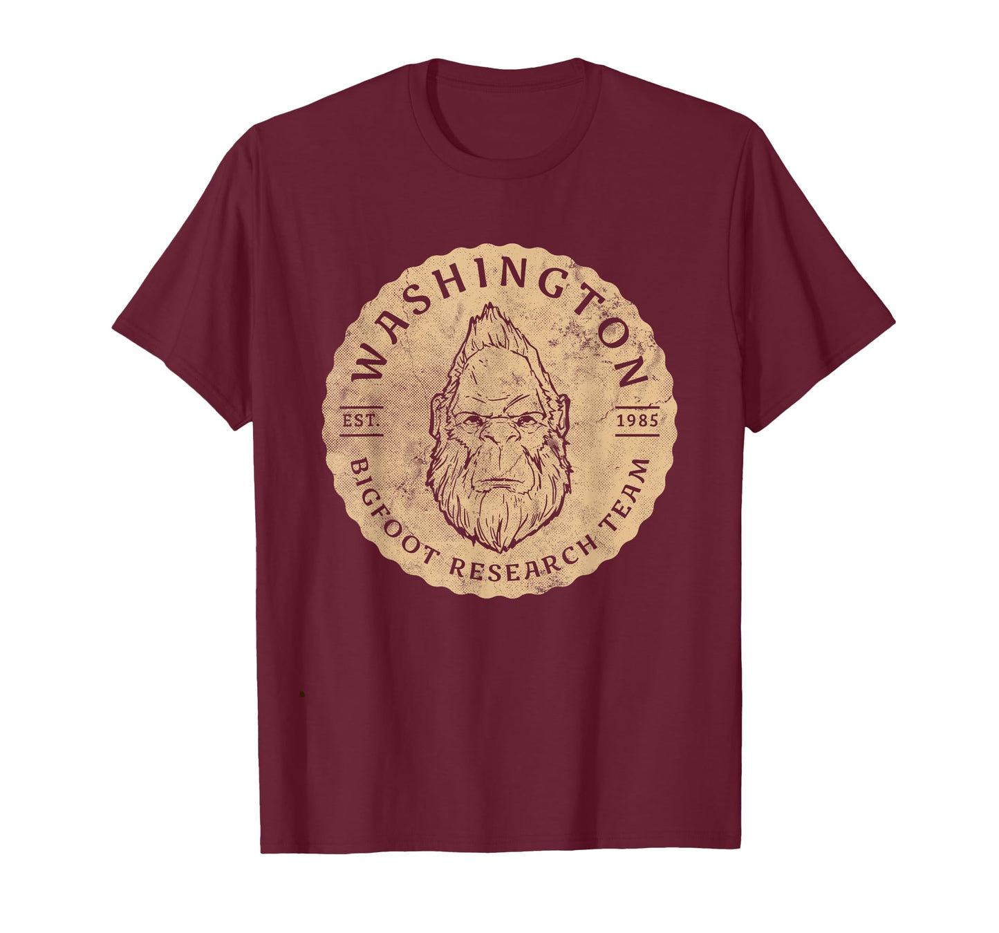 Bigfoot Research Team for Washington Sasquatch Believers T-Shirt