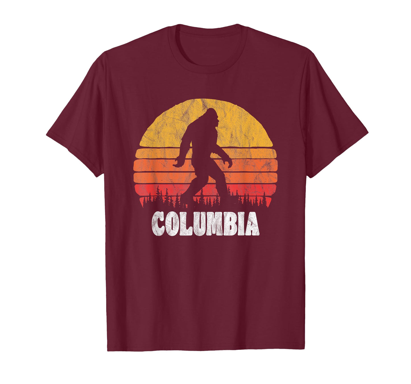 Columbia Vintage Eighties Bigoot Retro Sunset T-Shirt