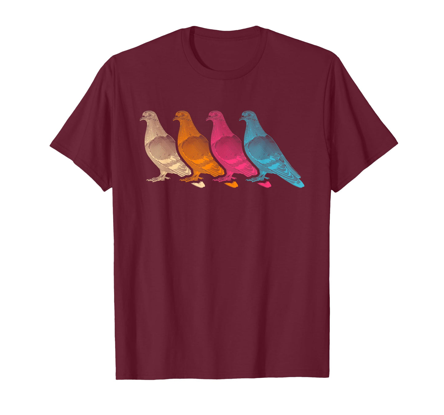 Colorful Pigeon T-Shirt