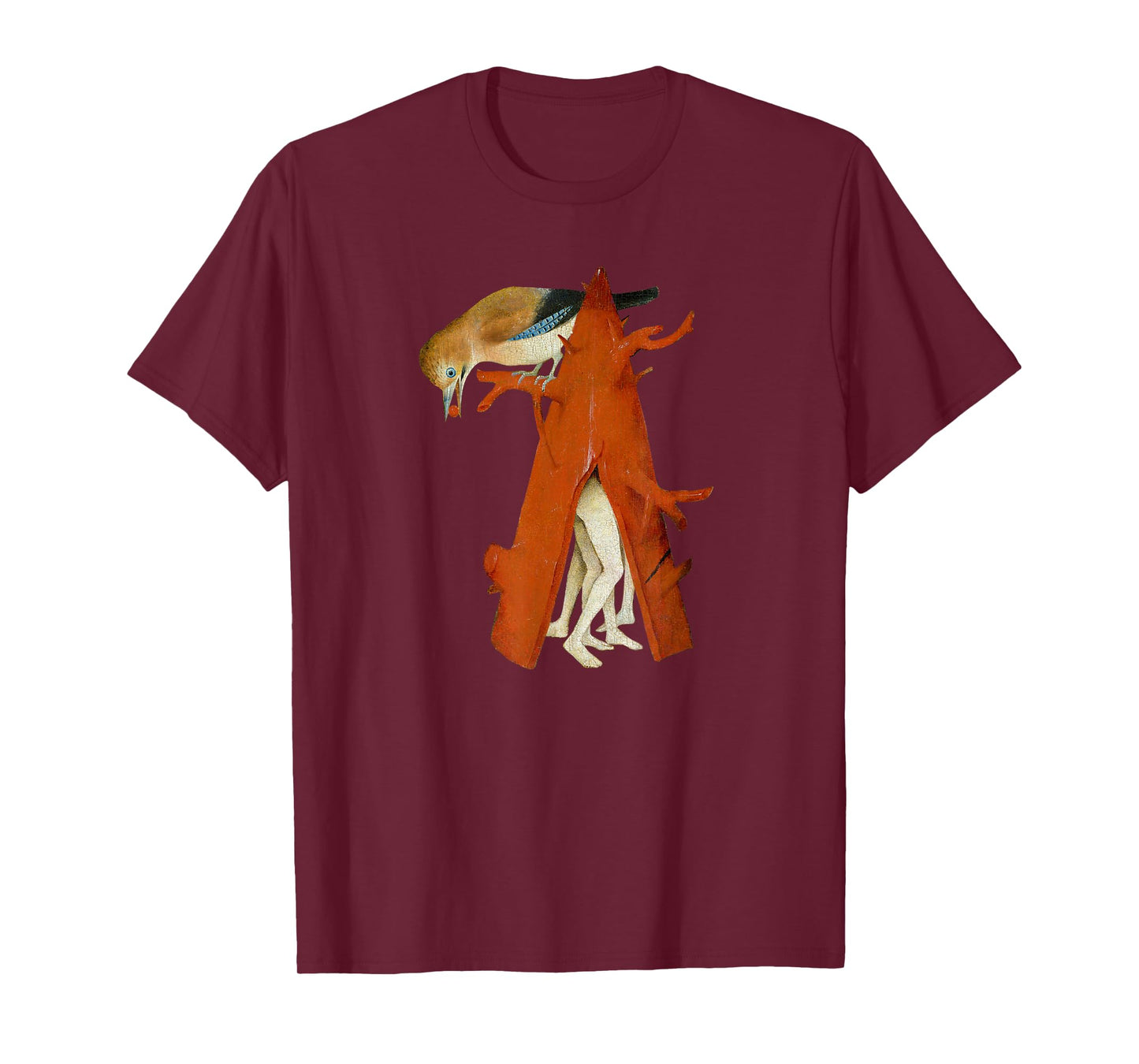 Hieronymus Bosch Bird and Tree Garden of Earthly Delights T-Shirt