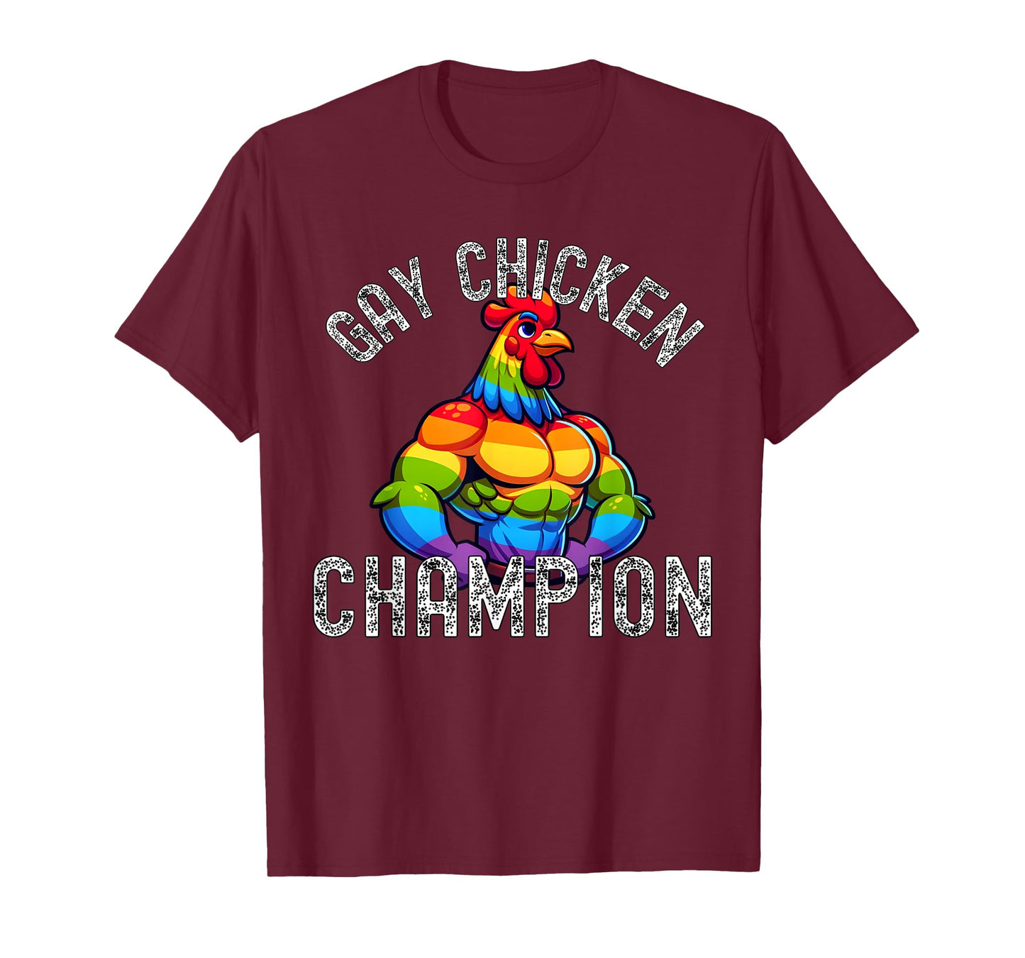 Gay Chicken Champion T-Shirt