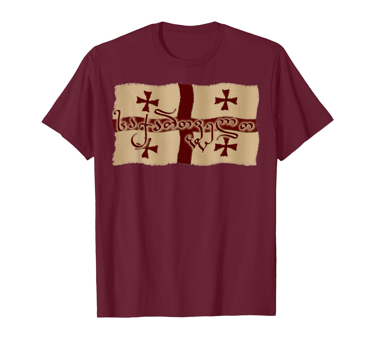 Georgian Flag Gift, Republic of Georgia Flag T-Shirt
