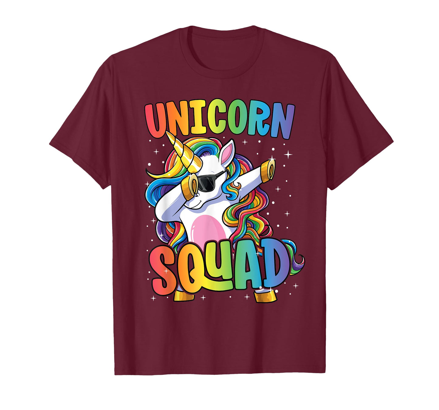 Unicorn Squad Shirt for Women Boys Girls Dabbing Unicorn T-Shirt