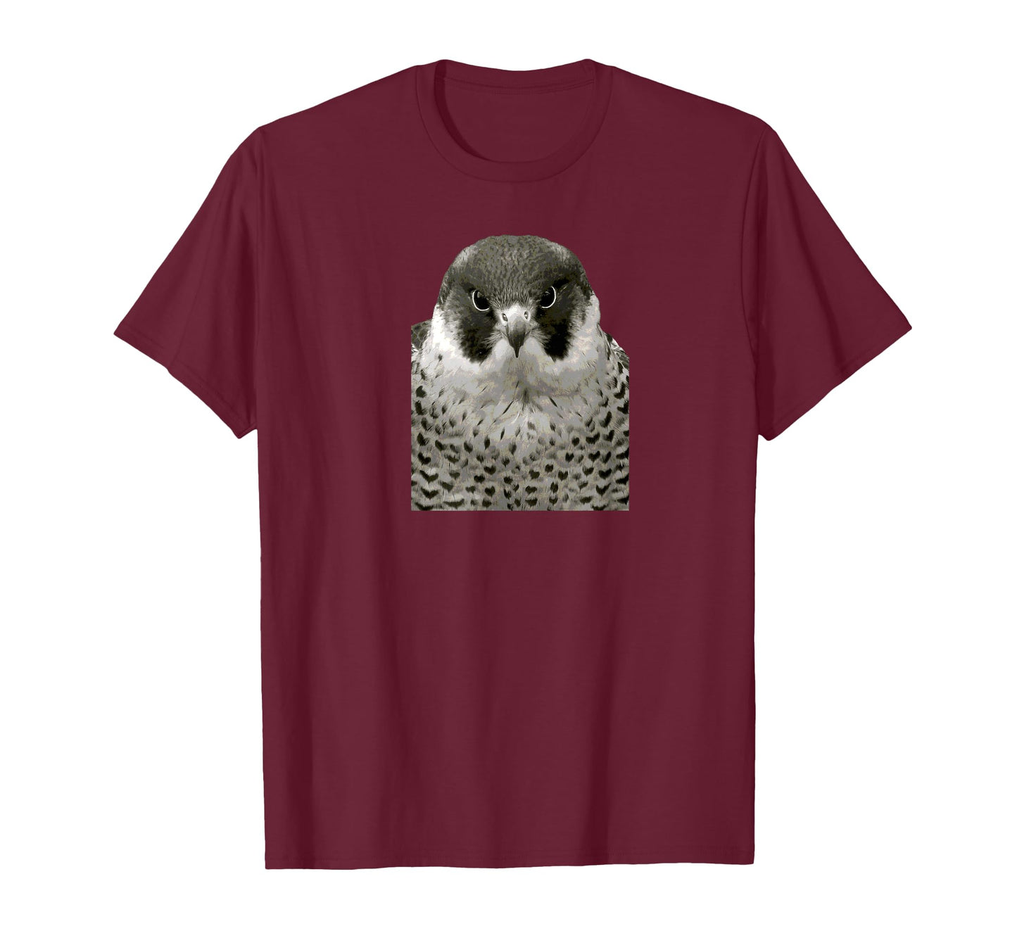 Peregrine Falcon Face Raptor Bird T-Shirt