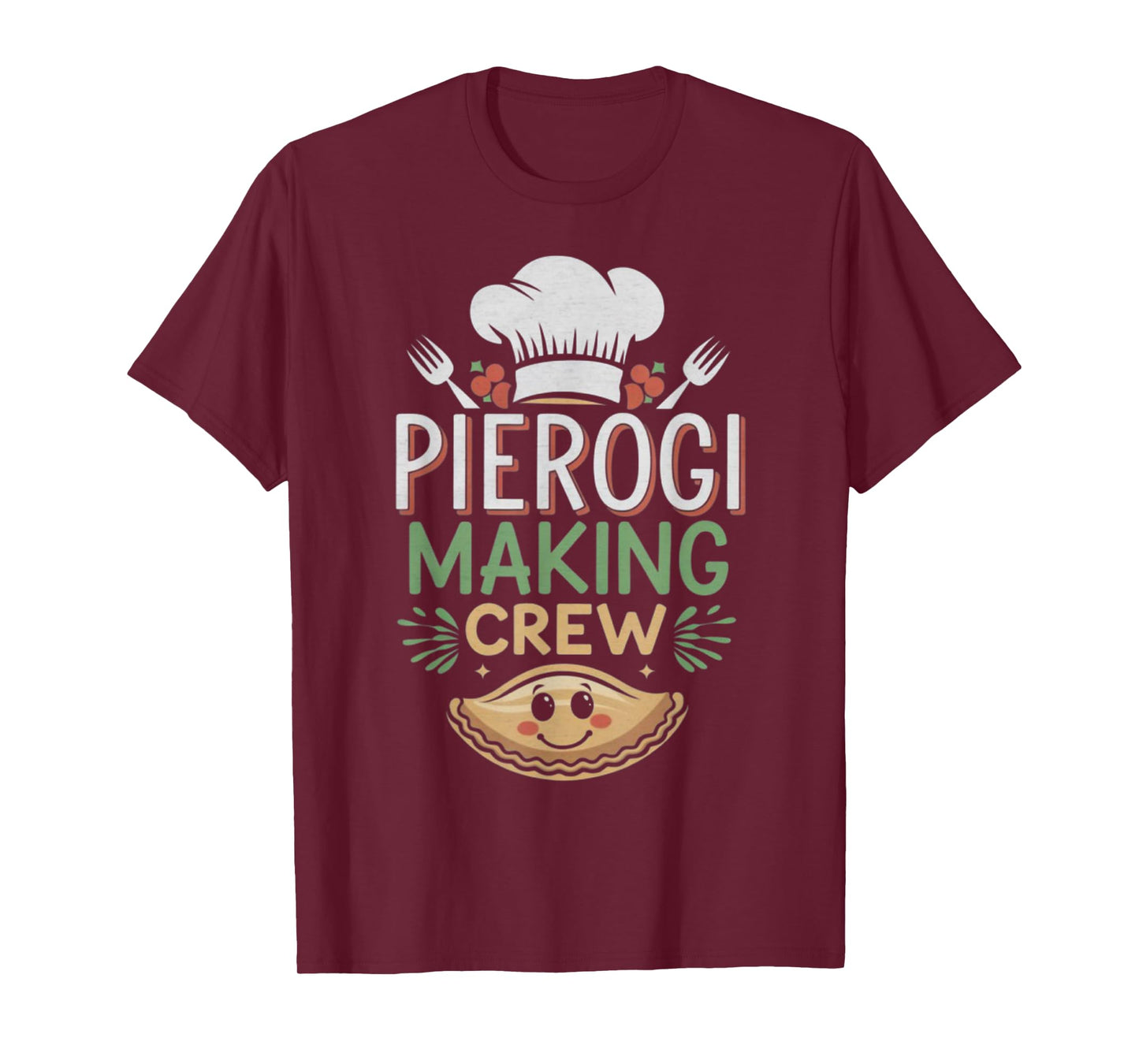 Pierogi Making Crew Christmas Shirt – Funny Polish Xmas Tee T-Shirt