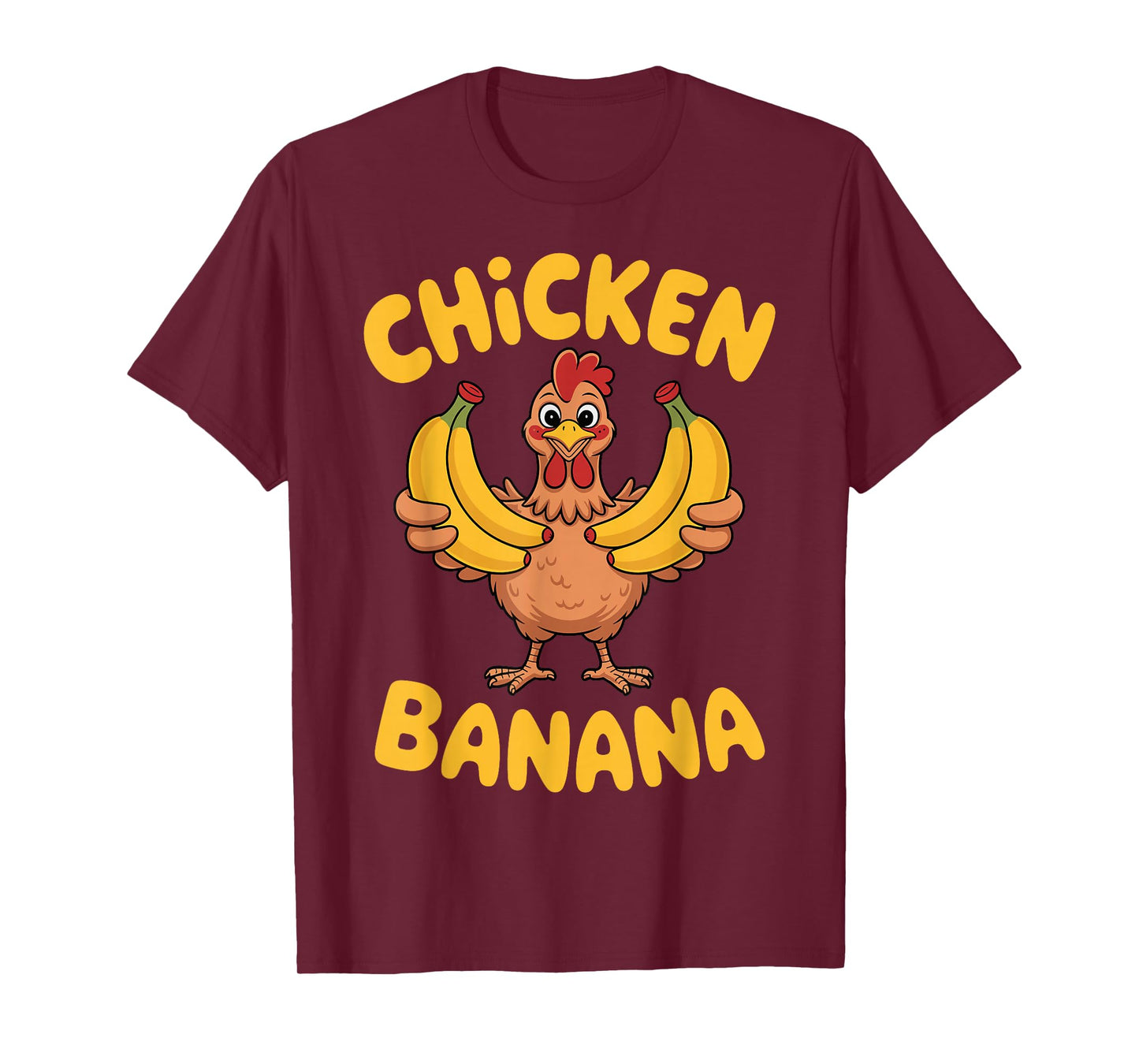 Funny Chicken Banana T-Shirt
