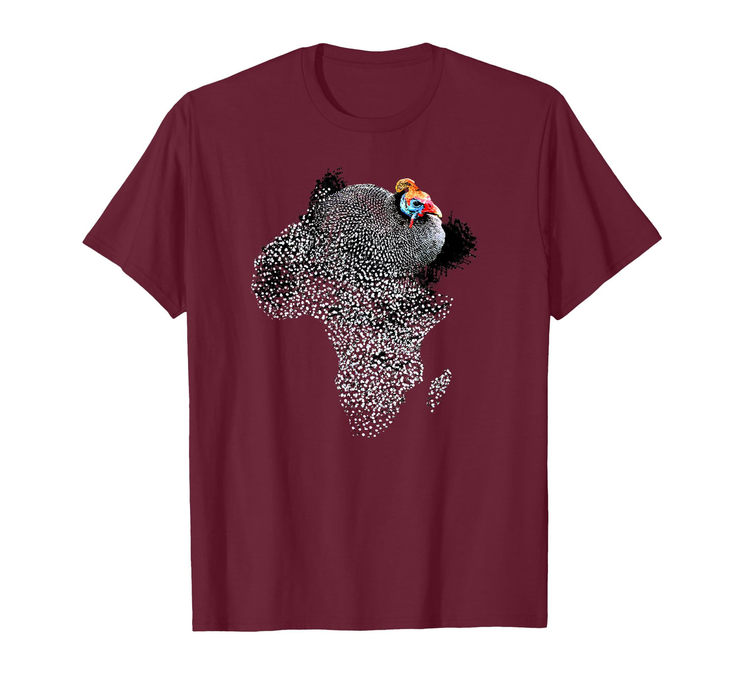 Cute Bird Shirt, Guinea Fowl T Shirt T-Shirt