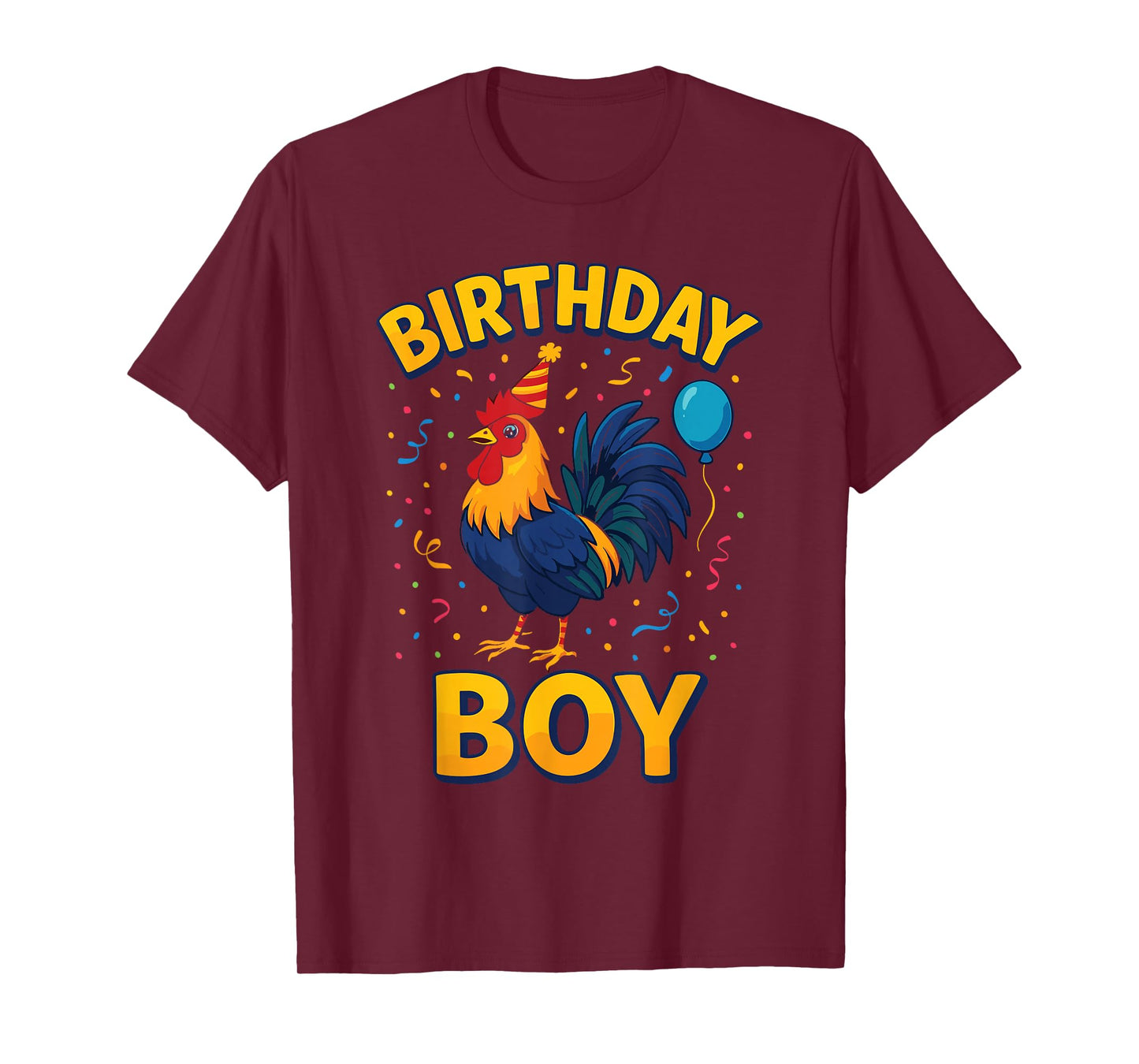 Birthday Boy ROOSTER T-Shirt ROOSTER Shirt for Birthday T-Shirt