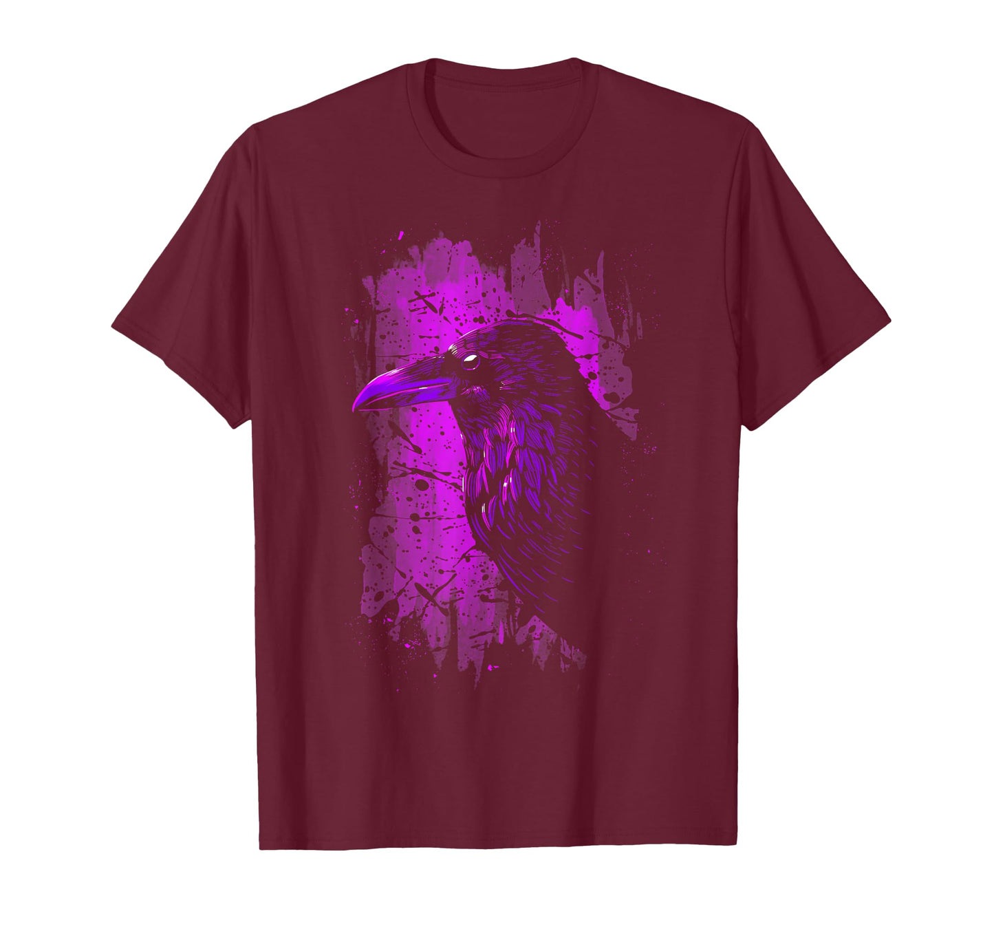 Crow purple colour T-Shirt