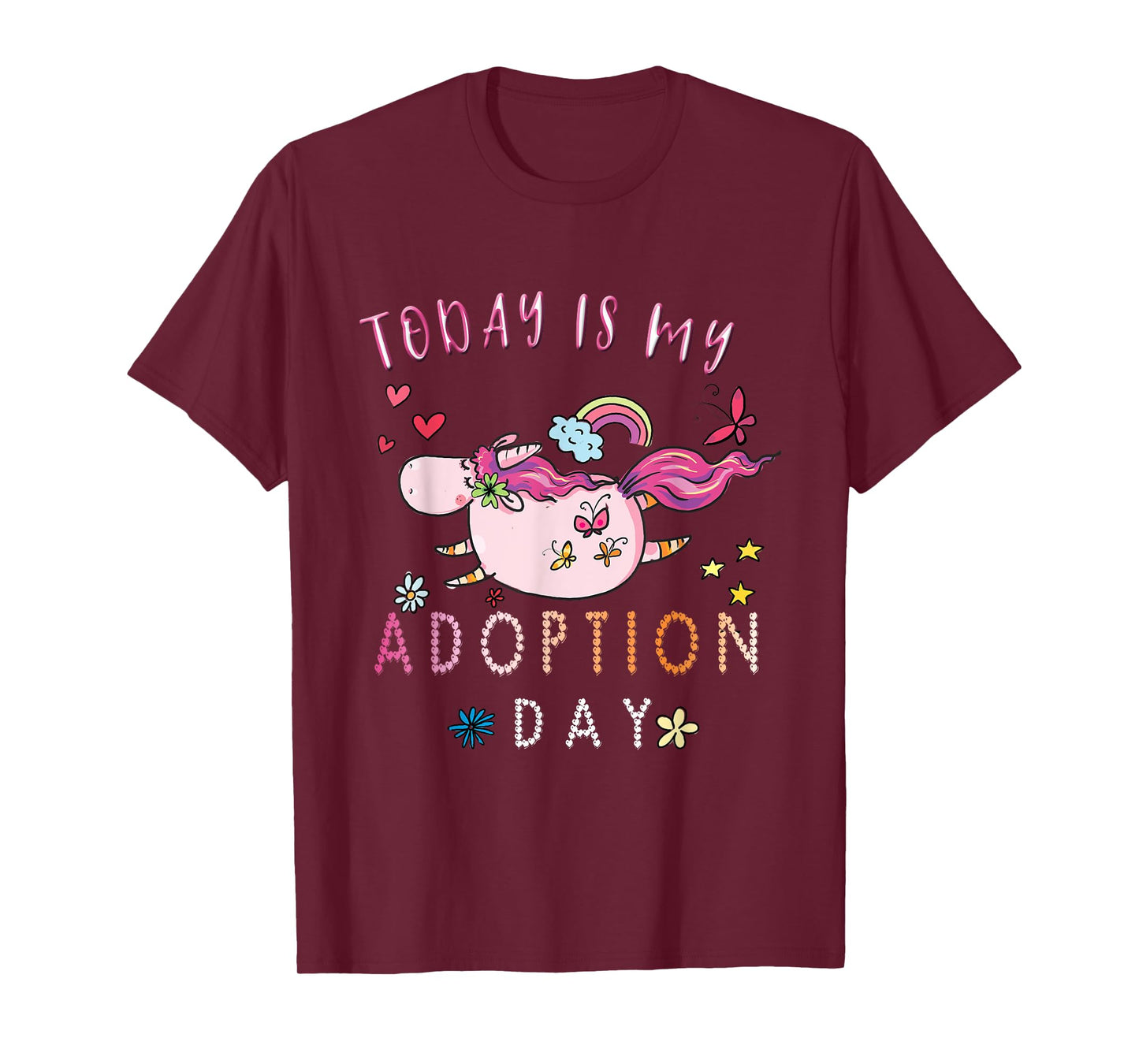 Today Is My Adoption Day Adoption Gift for Kids. T-Shirt