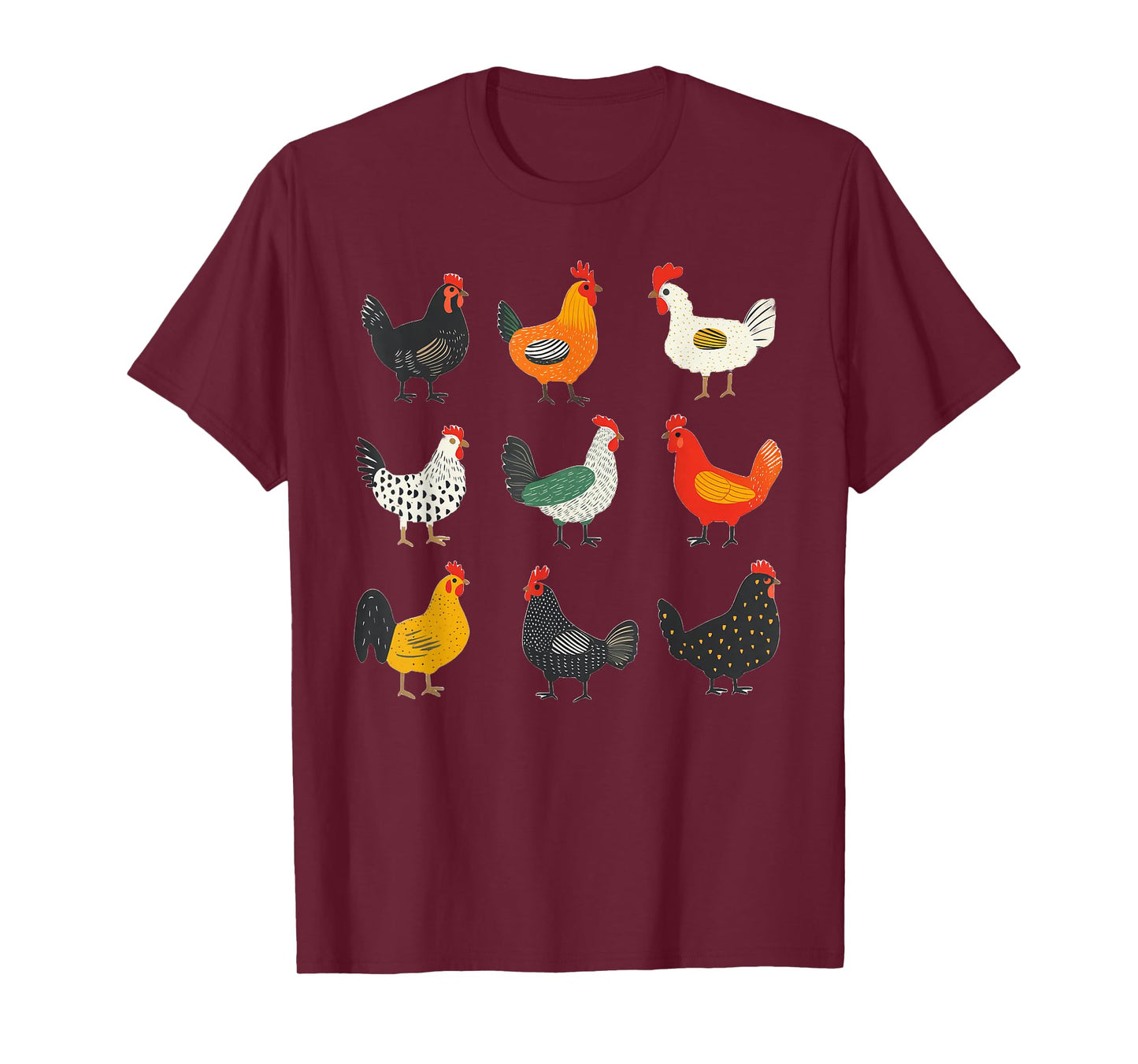 Cute Chickens Chicken Lover T-Shirt