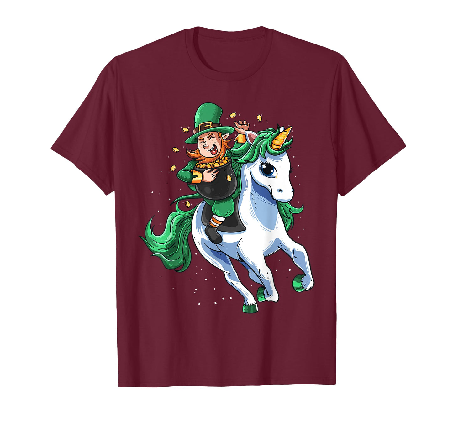 Lepricorn Leprechaun Unicorn Boy Girl St Patrick's Day T-Shirt