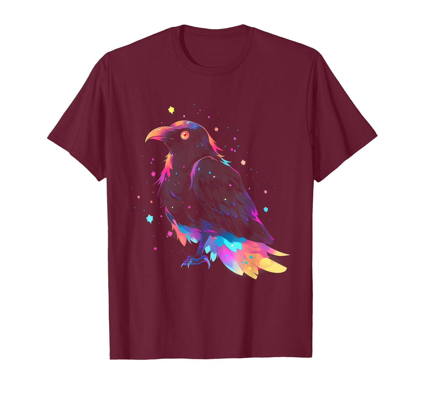 Kawaii Crow Raven | Pastel Goth Aesthetic Gothic Anime T-Shirt