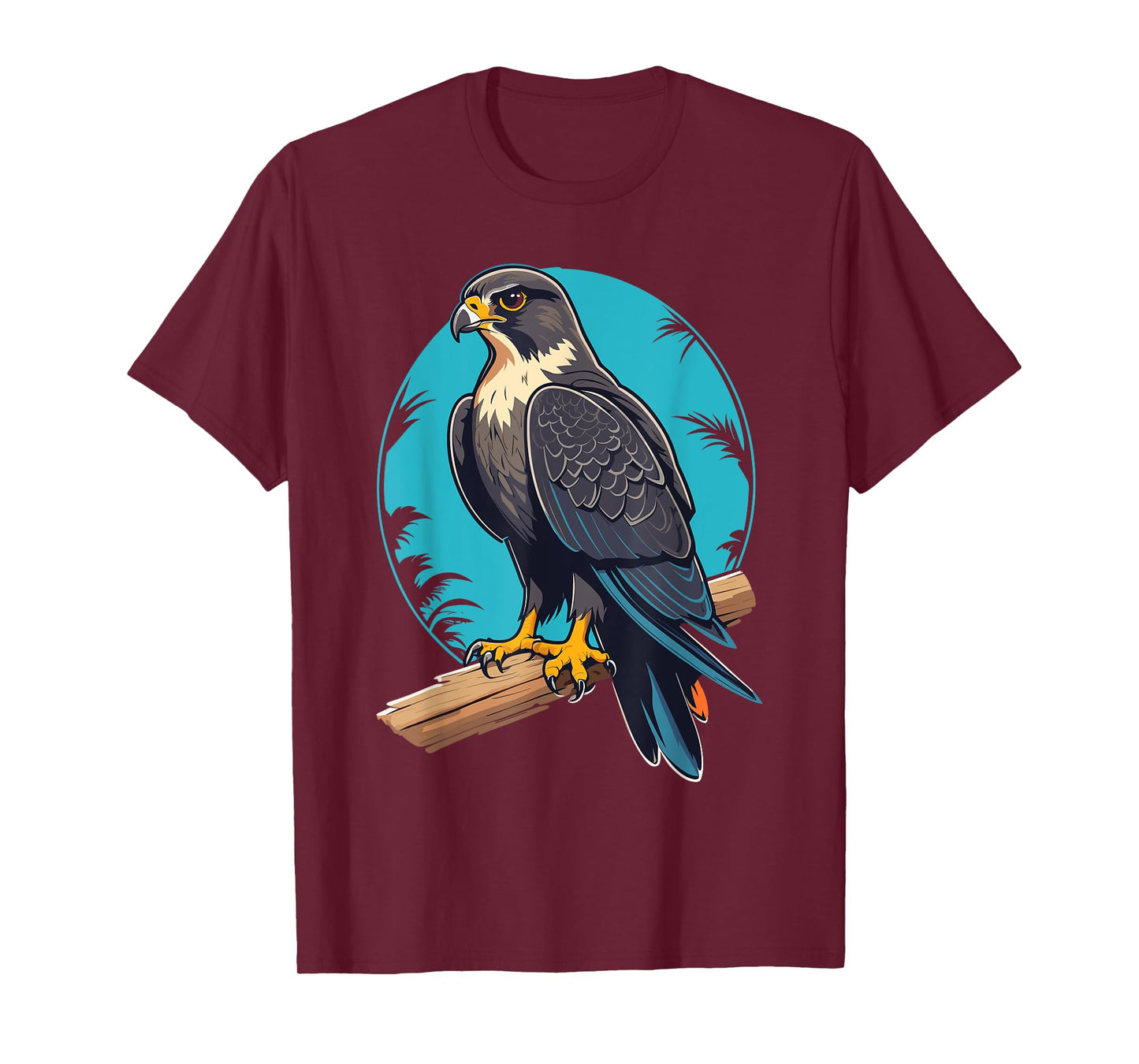 Ventage Peregrine Falcon Graphic: Cute Peregrine Falcon T-Shirt