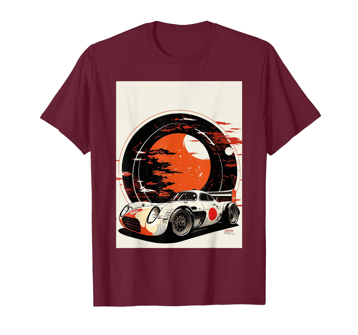 Unique Racing Motorsports Vintage Japanese Classic Car T-Shirt