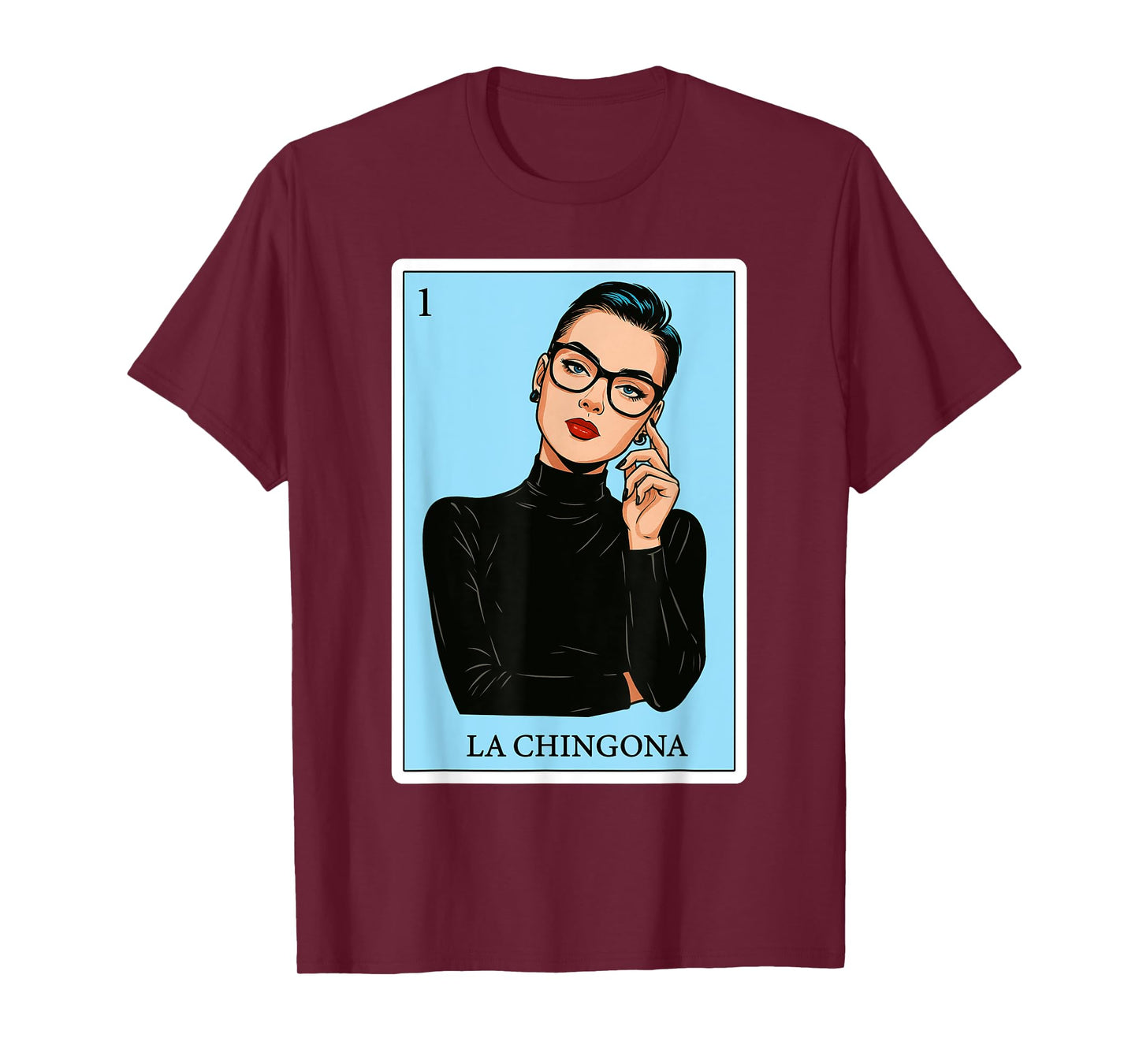 La Chingona Funny Spanish-Mexican Bingo Gifts for Women T-Shirt