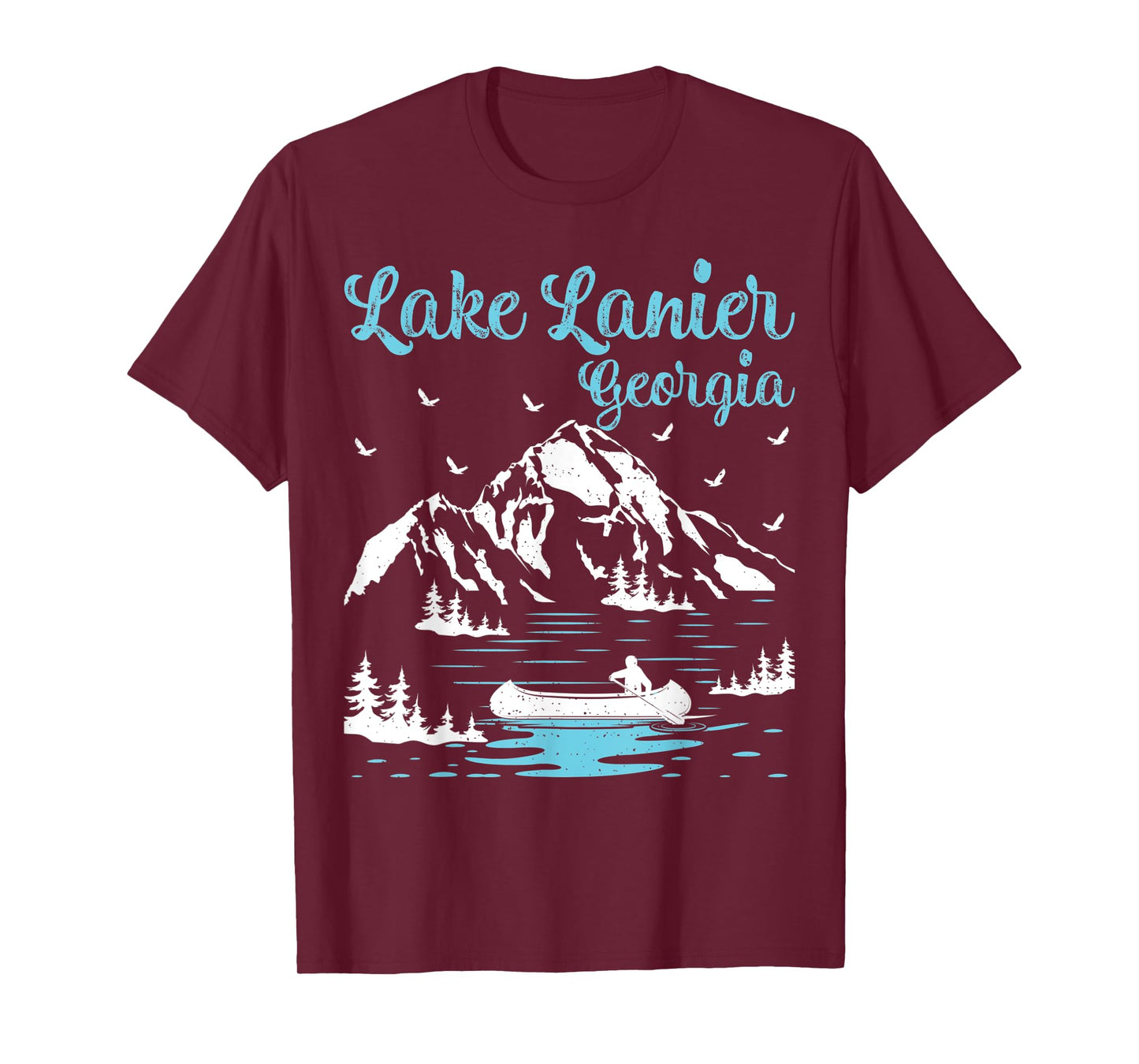 Summer Vacation Retro Georgia Lake Lanier T-Shirt for Men Women Kids