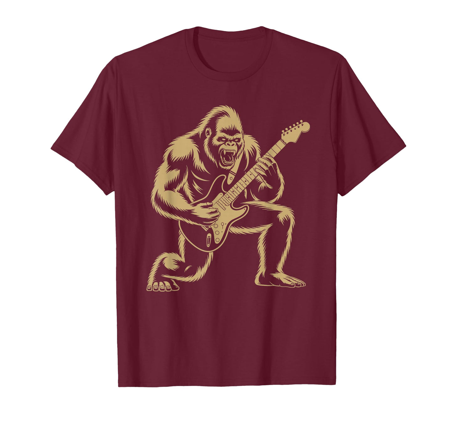 Bigfoot Rock Tongue UFO Selfie Sasquatch Rocker Boy Men Kids T-Shirt