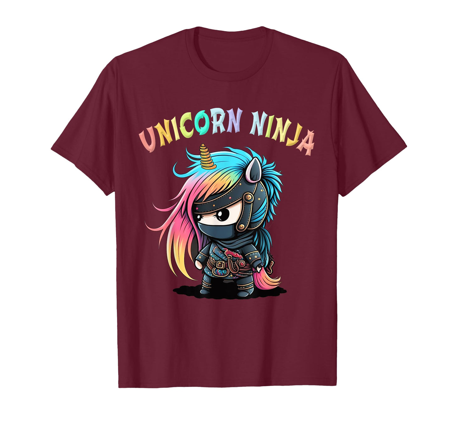 UNICORN NINJA Girls In Training Kids Kinder Teachers Squad T-Shirt