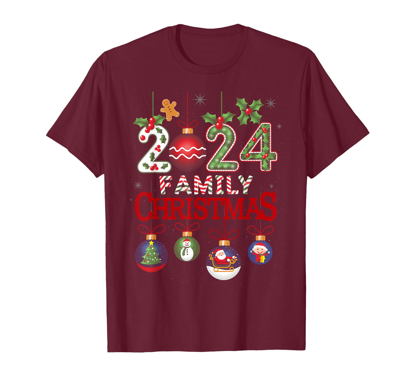 Family Christmas 2024 Matching Family Christmas Xmas Squad T-Shirt