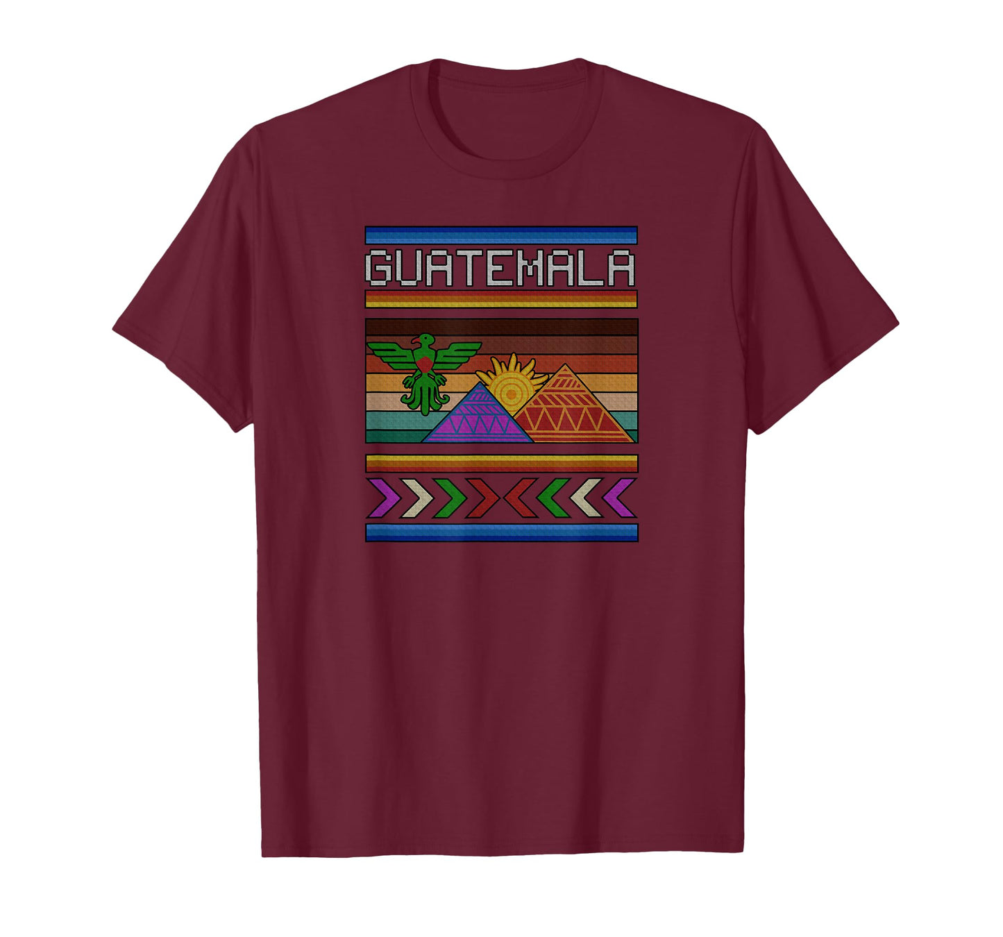 Guatemala Guate ancient Ancient Mayan Quetzal National Bird T-Shirt