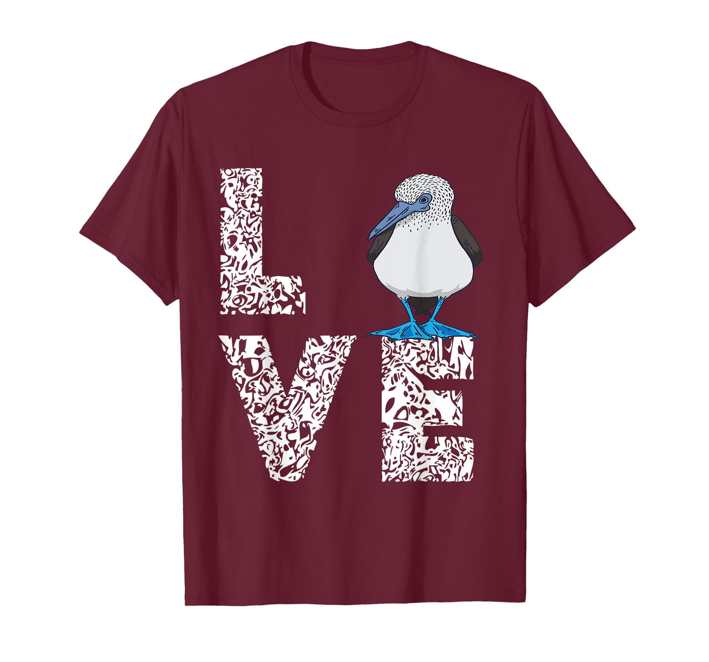 Blue Footed Boobies Tropical Sea Bird Boobies Lovers Love T-Shirt