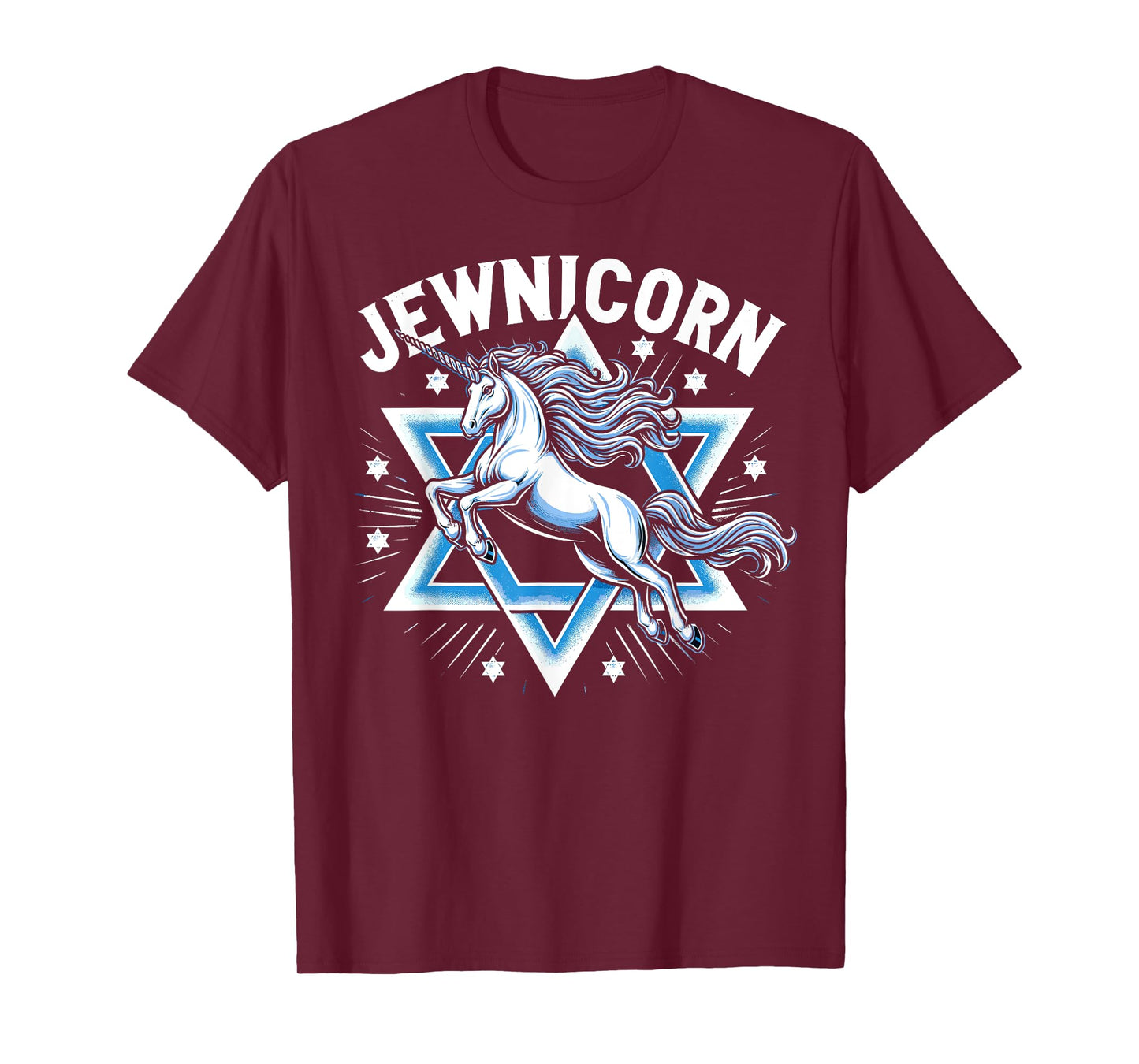 Jewnicorn Funny Jewish Hanukkah Jewnicorn T-Shirt