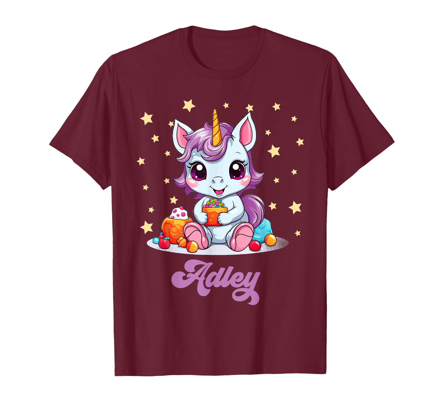 ADLEY MERCH UNICORN DESIGN T-Shirt