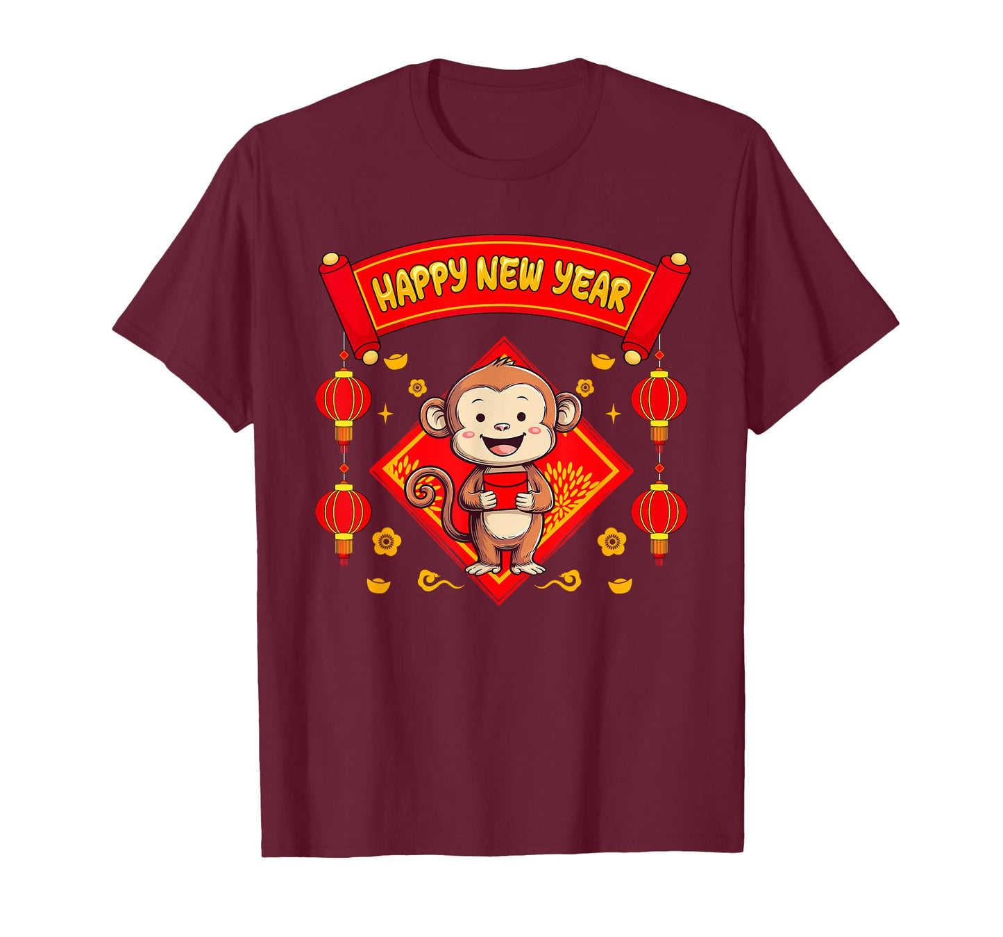 Monkey Zodiac Vietnamese New Year Matching Family Zodiac T-Shirt