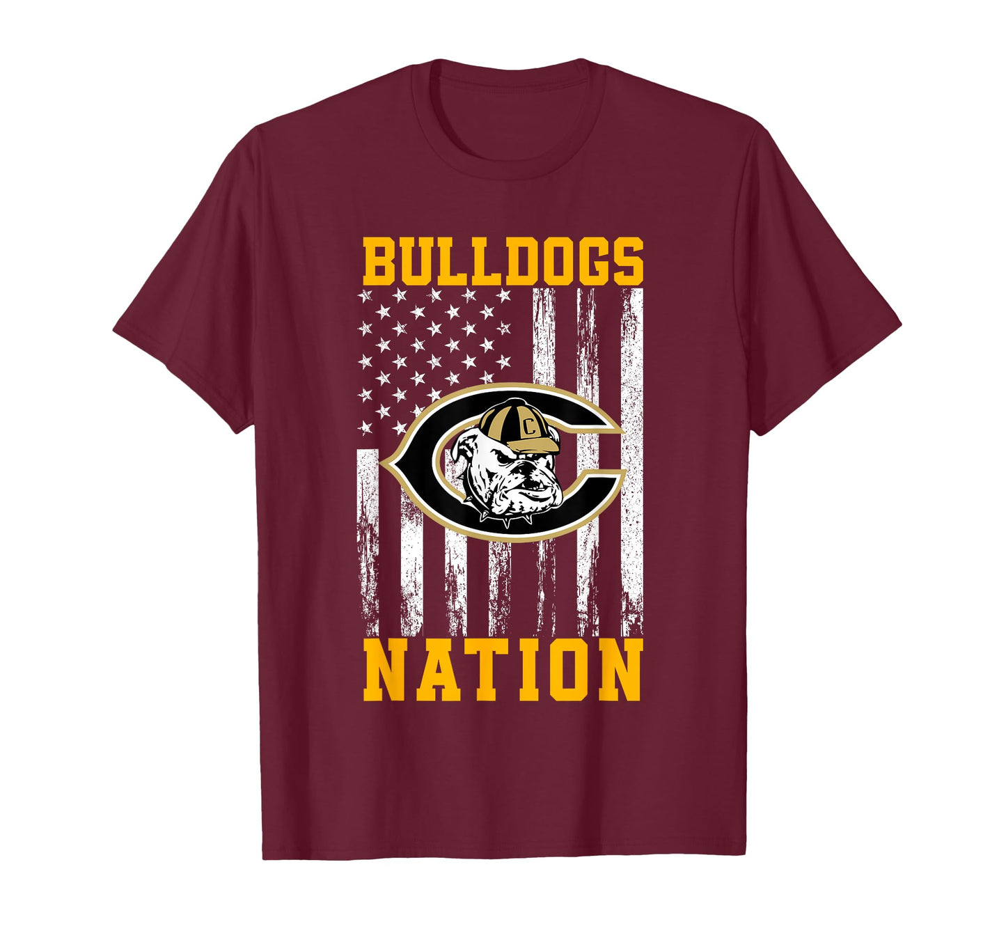 Camden Bulldogs Logo Nation HS T-Shirt