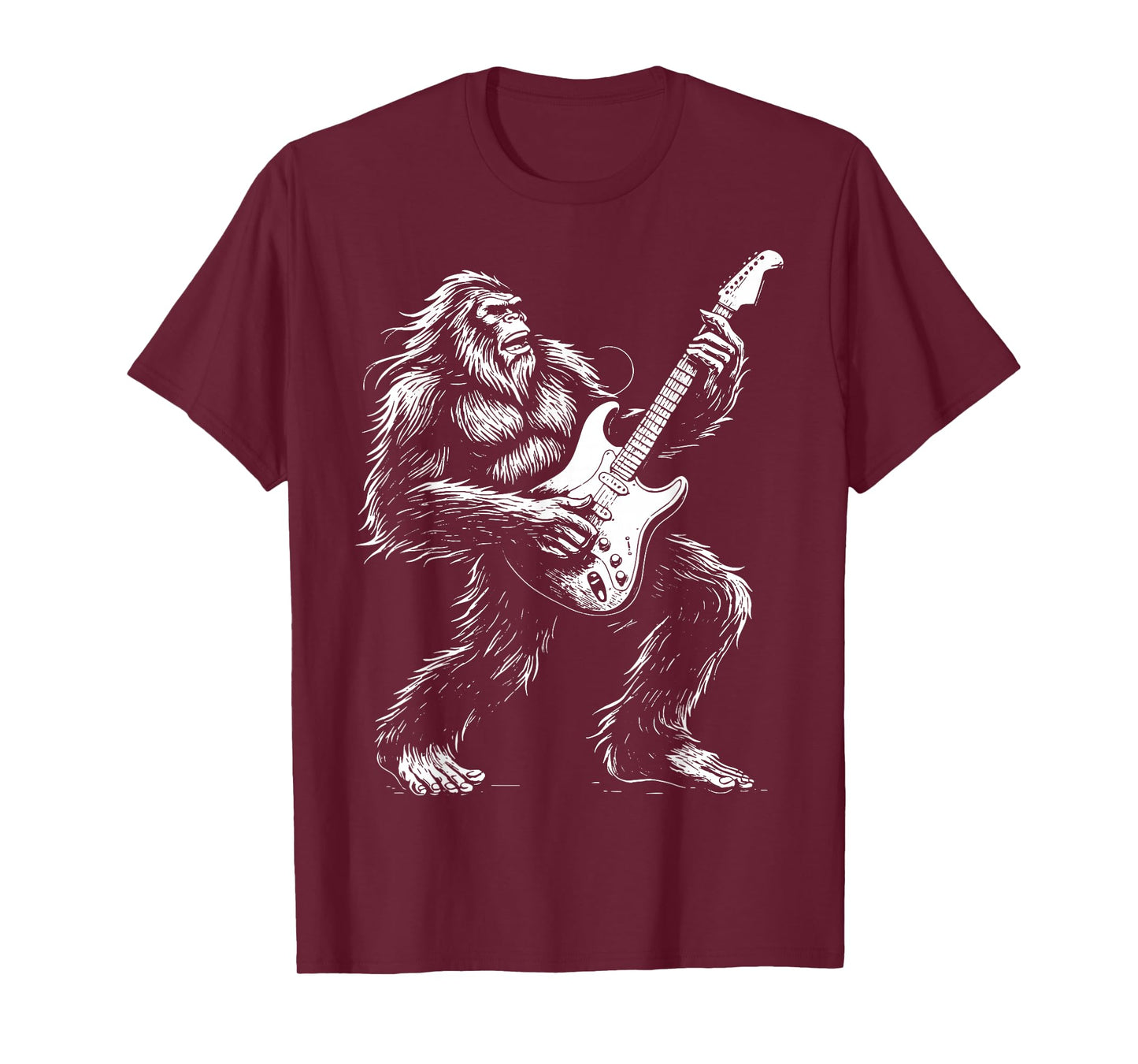 Bigfoot Guitar T-Shirt