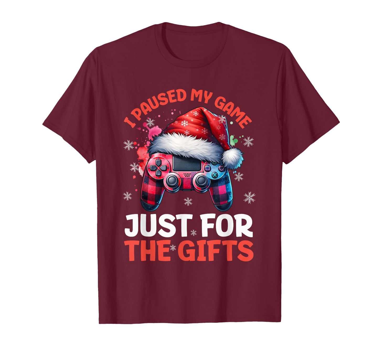 Gamer Christmas Gaming Xmas Video Games Boys Christmas PJ T-Shirt