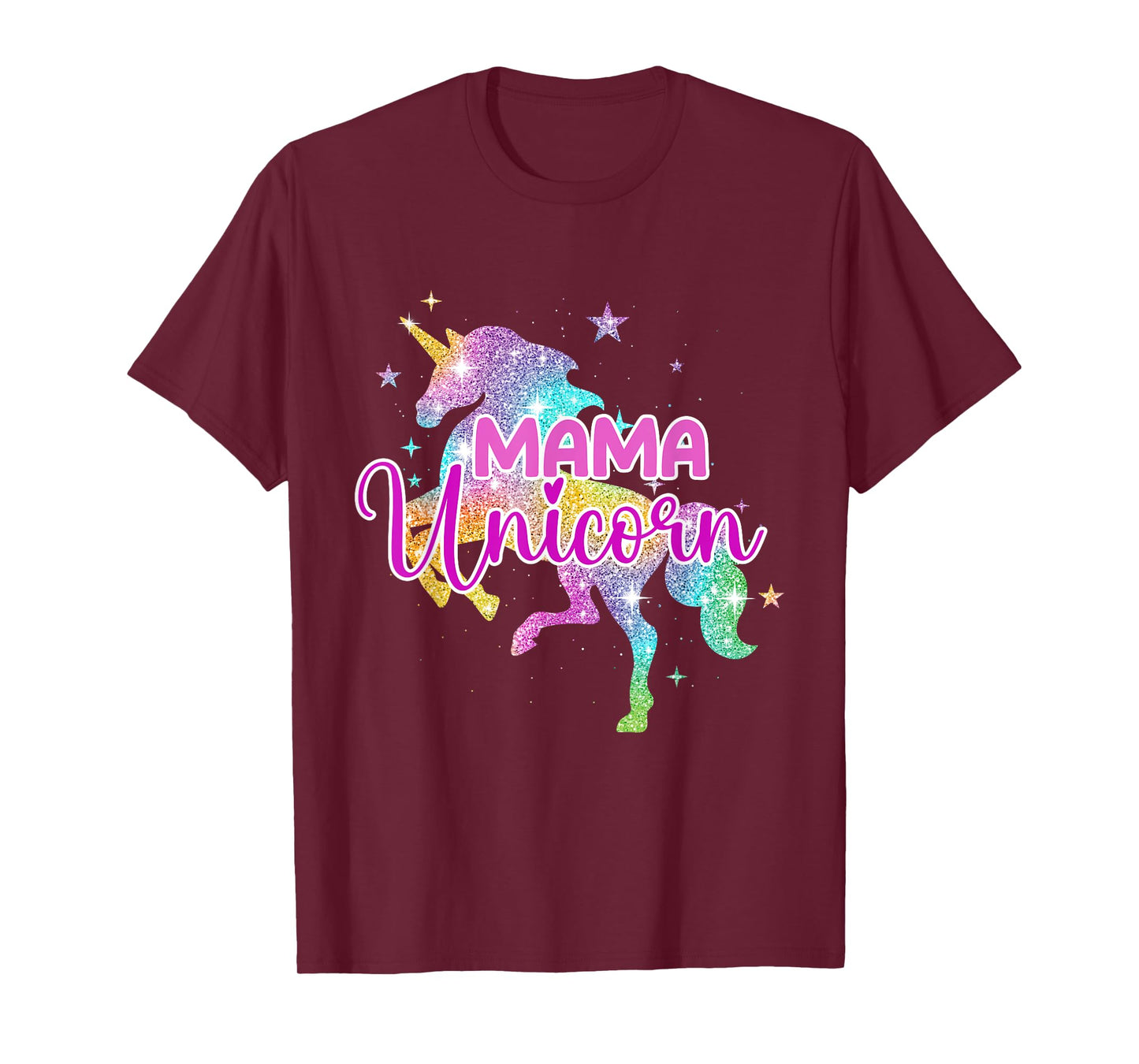 Mama Unicorn - Mythical Animal Fantasy Creature Magical T-Shirt