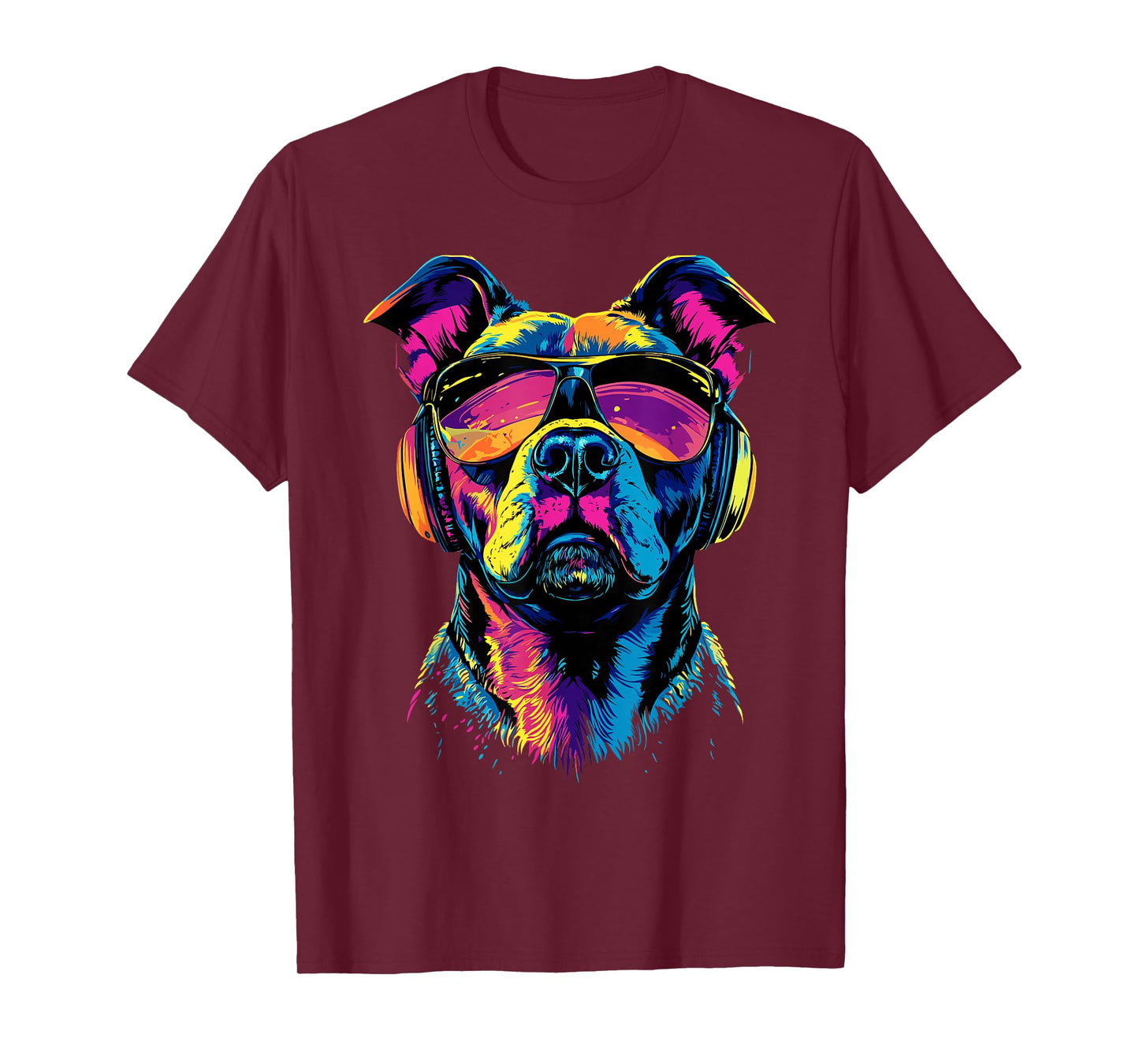 Pit Bull with Sunglasses Pittie American Pit Bull Terrier T-Shirt