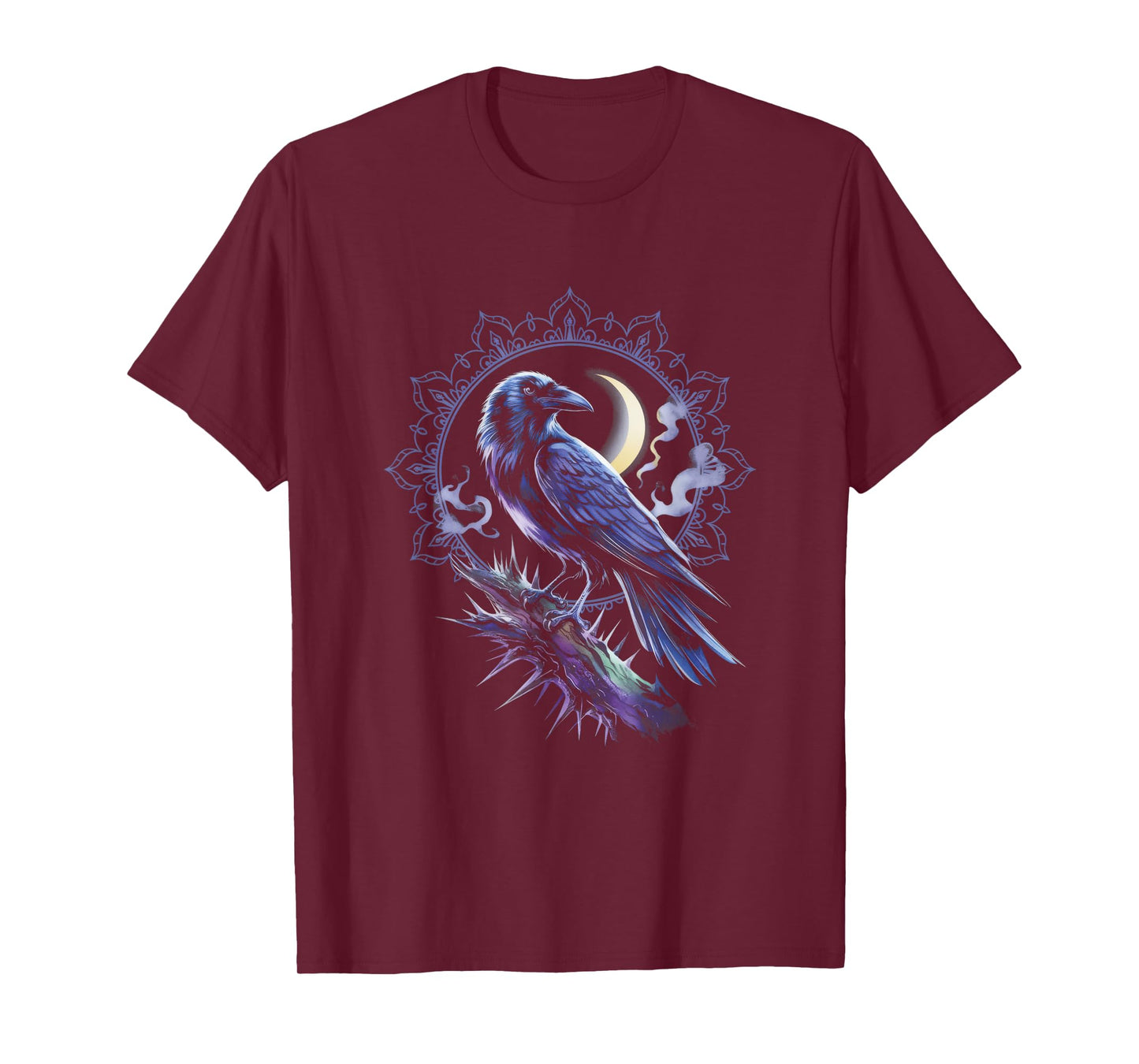 Raven Crow Dark Bird Witchcraft Omens T-Shirt