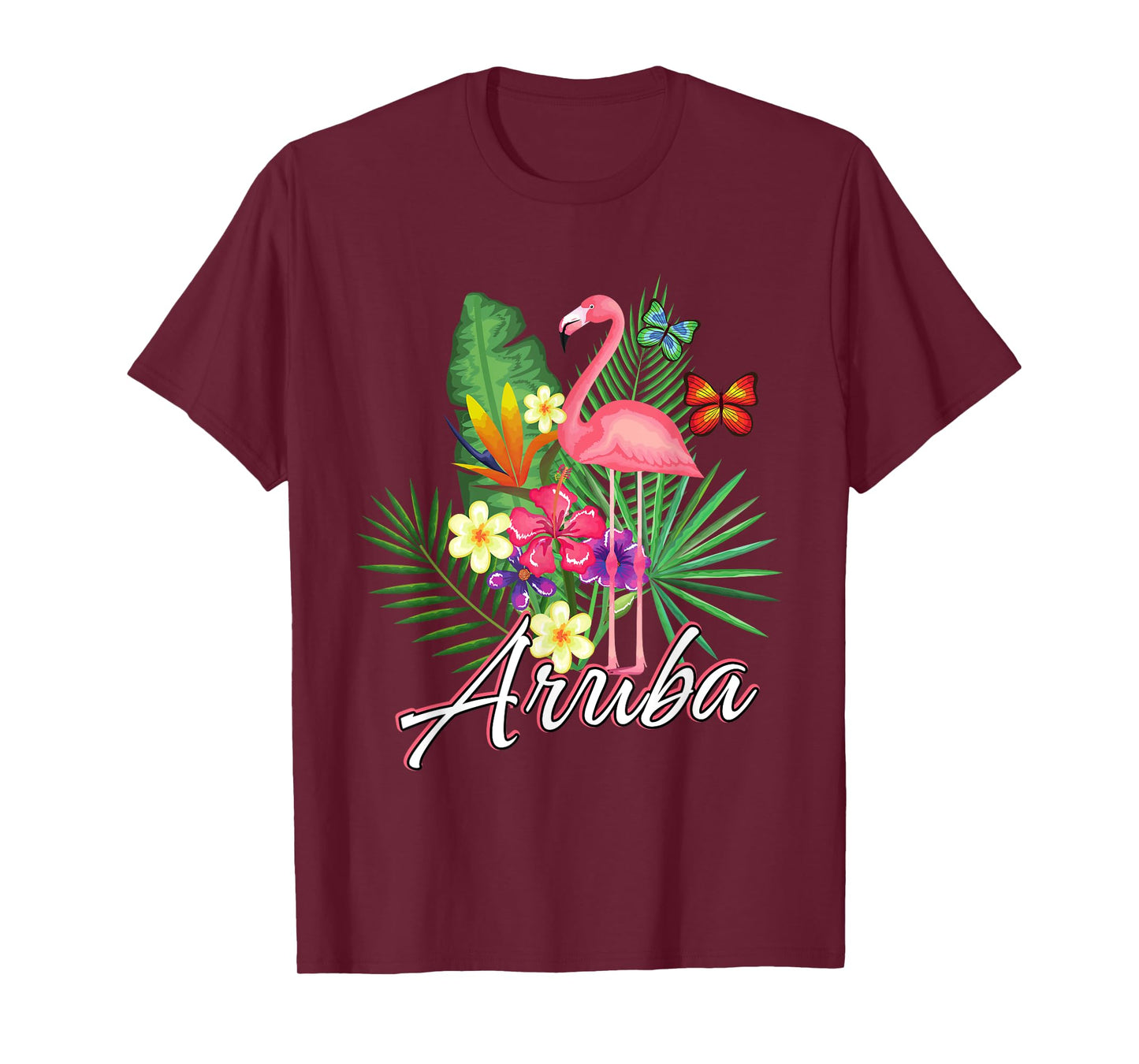Flamingo Aruba Souvenir / Aruba T-Shirt